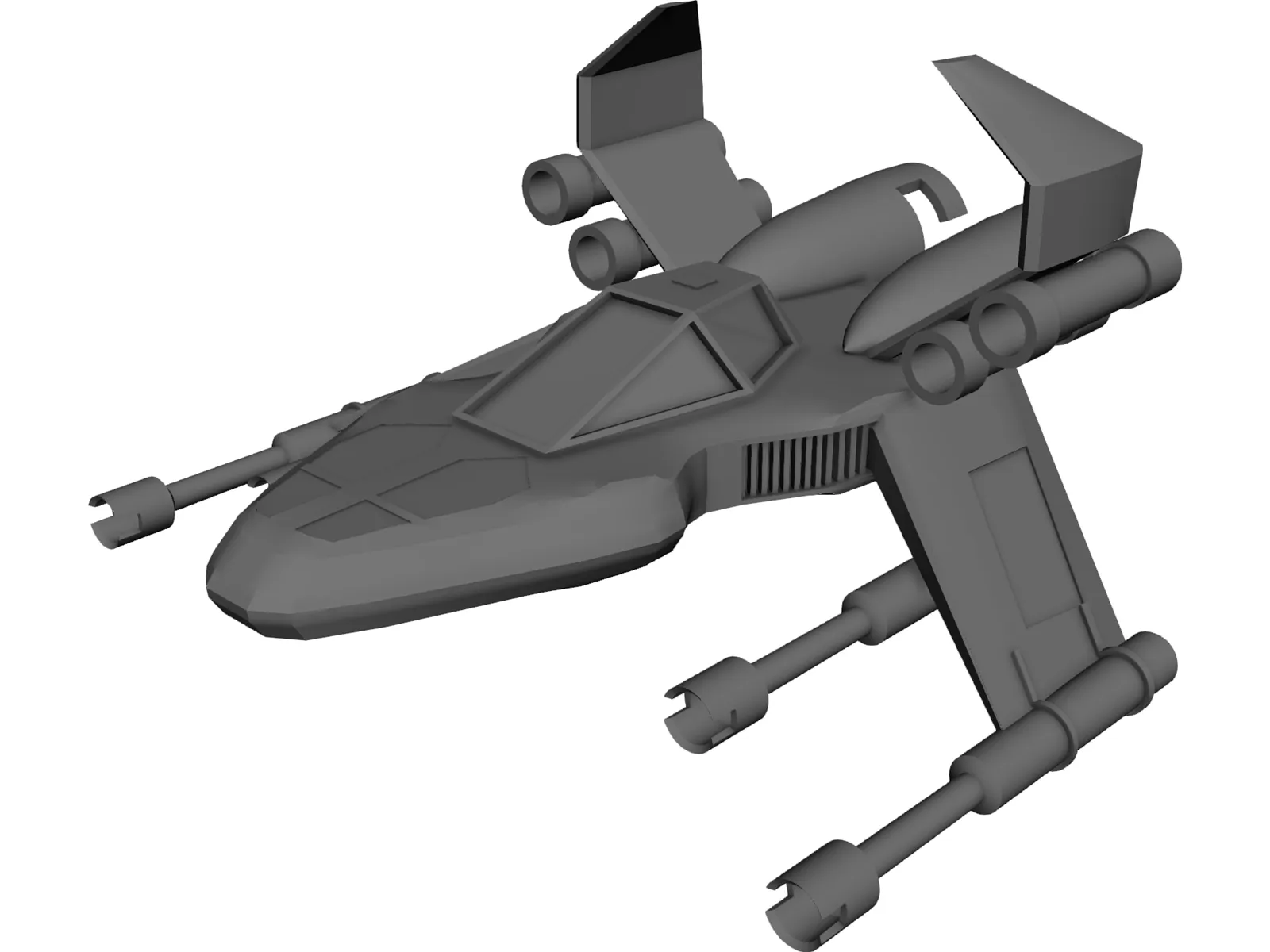 Descent Pyro GX 3D Model main preview
