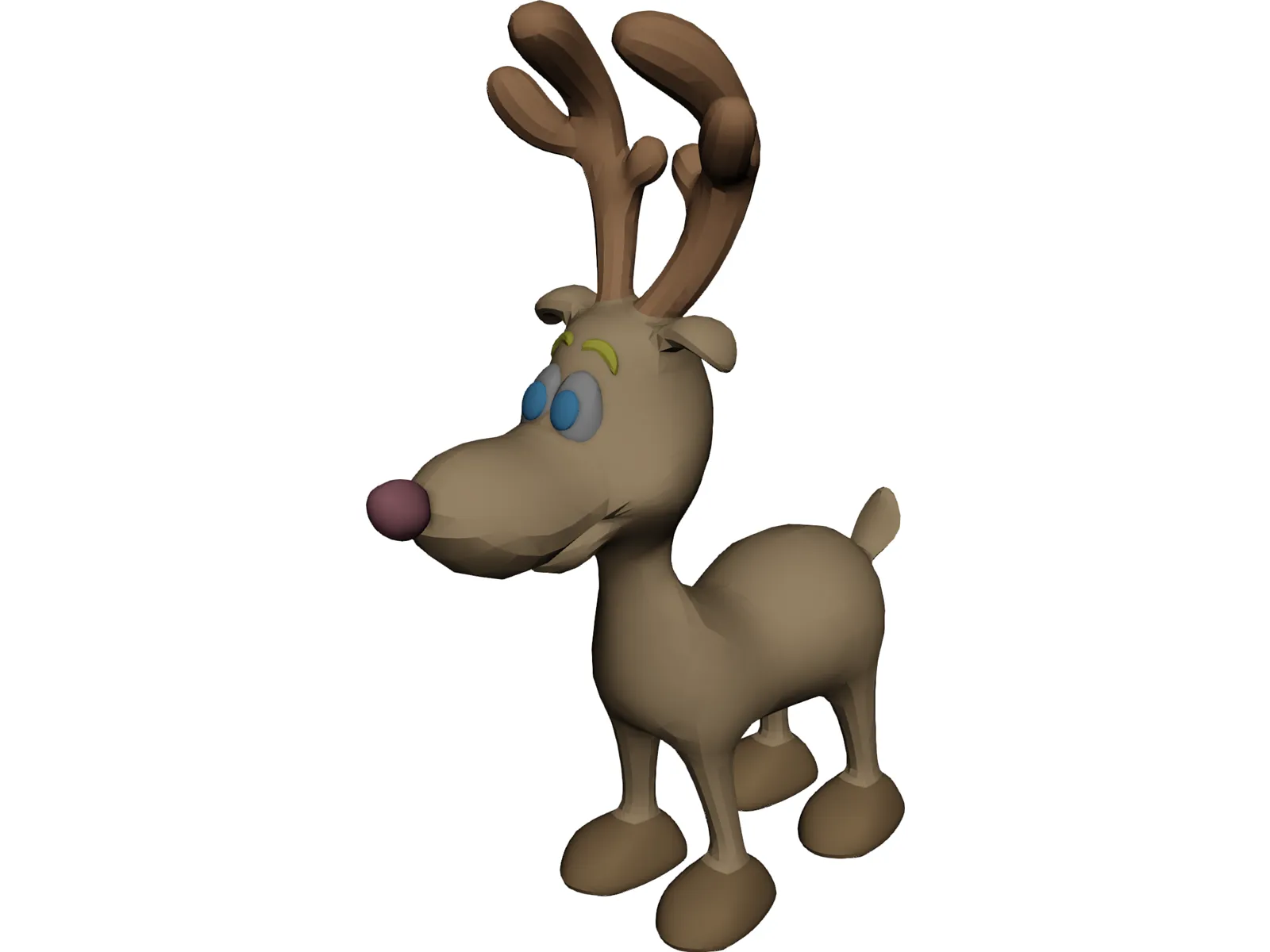Deer 3D Model main preview