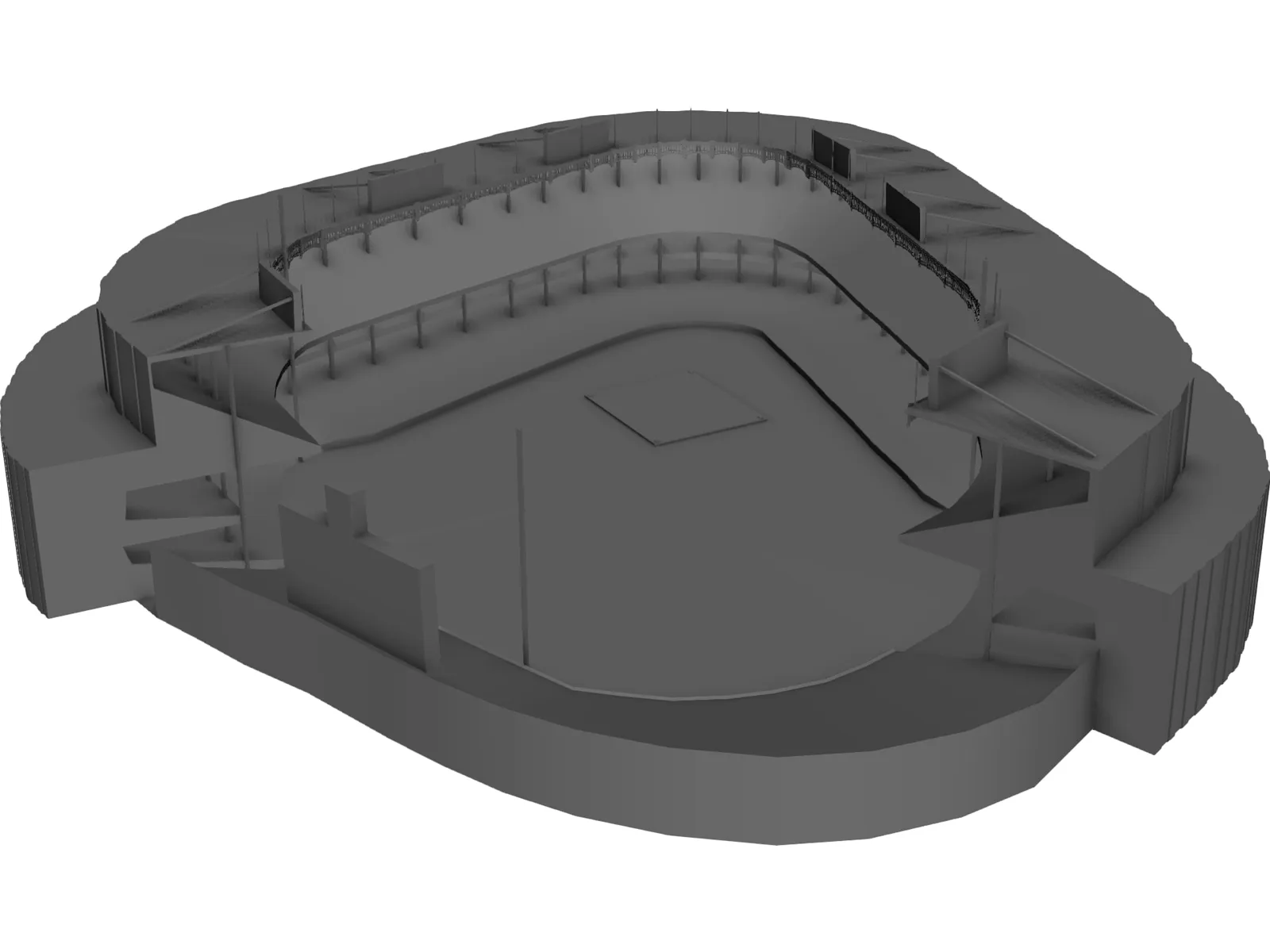 Yankee Stadium 3D Model main preview