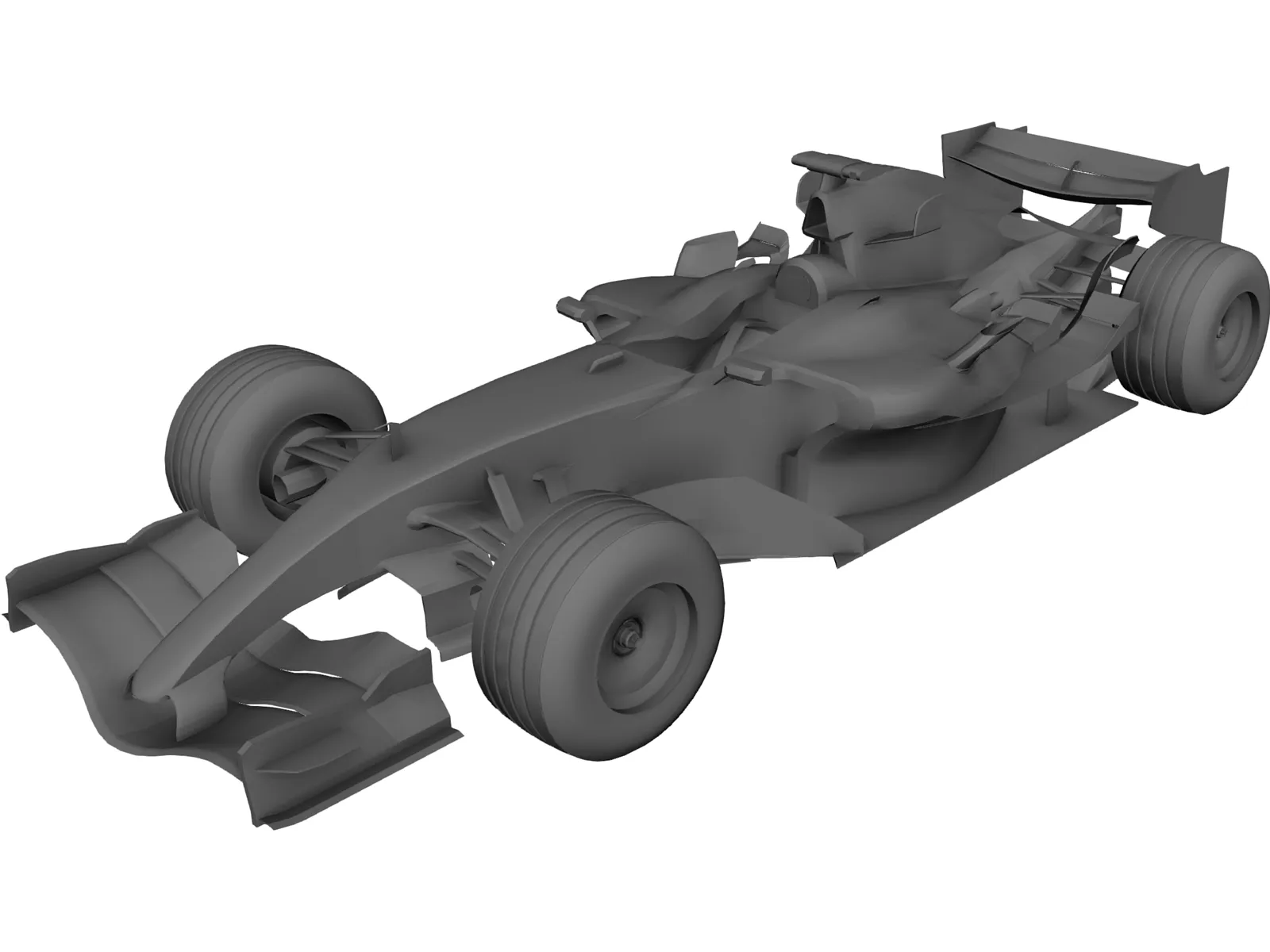 McLaren MP4-21 F1 3D Model main preview