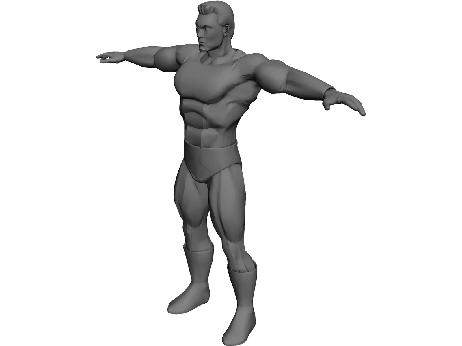 Hero 3D Model main preview