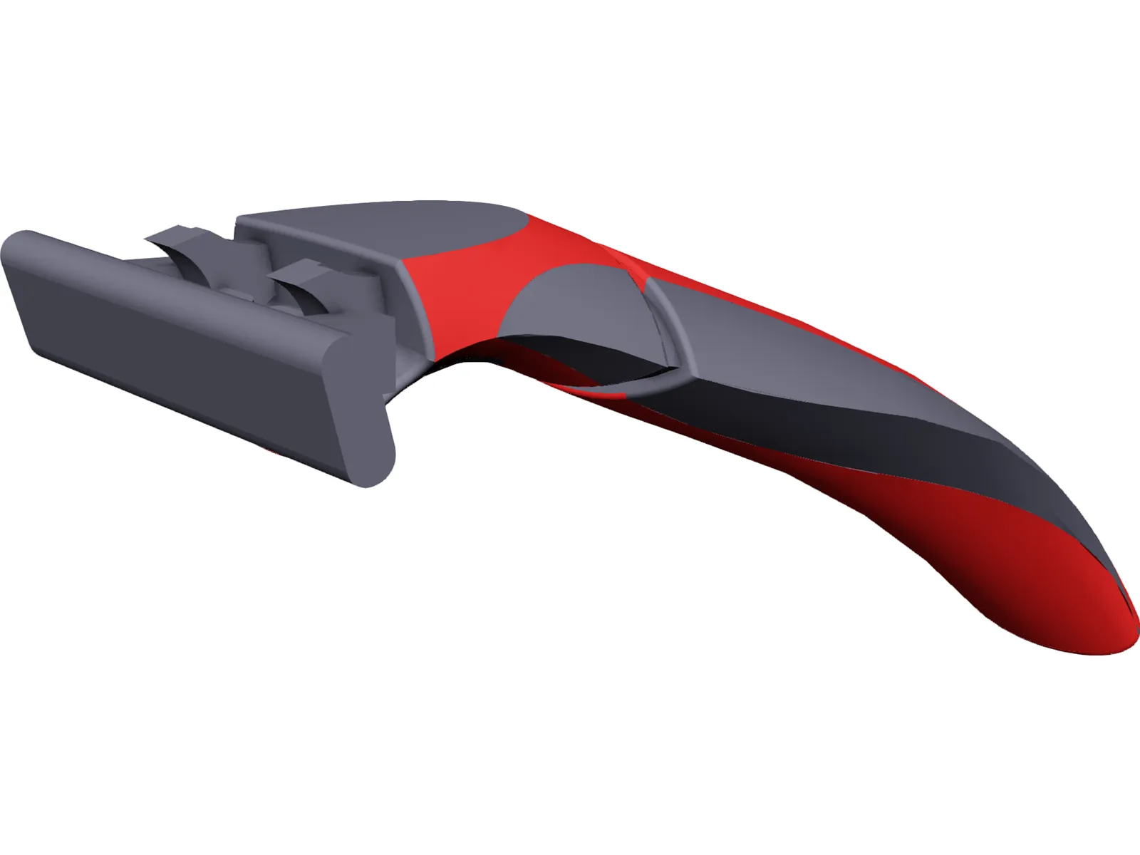 Razor 3D Model main preview