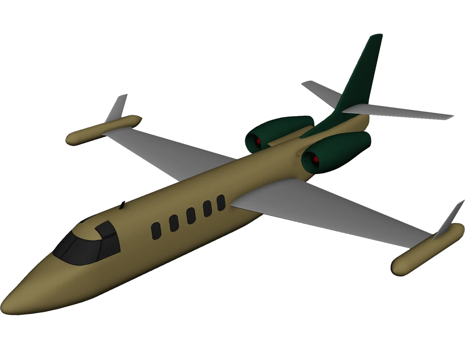 IAI Westwind 3D Model main preview