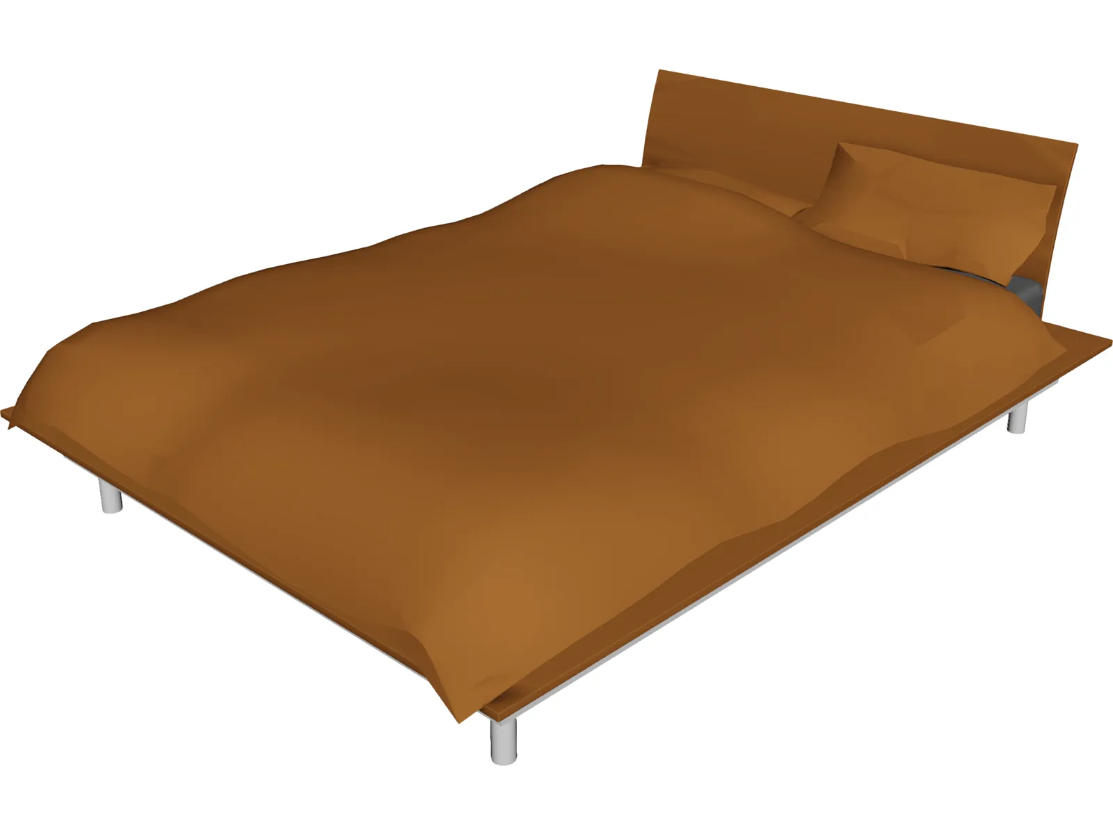 Bed 3D Model main preview
