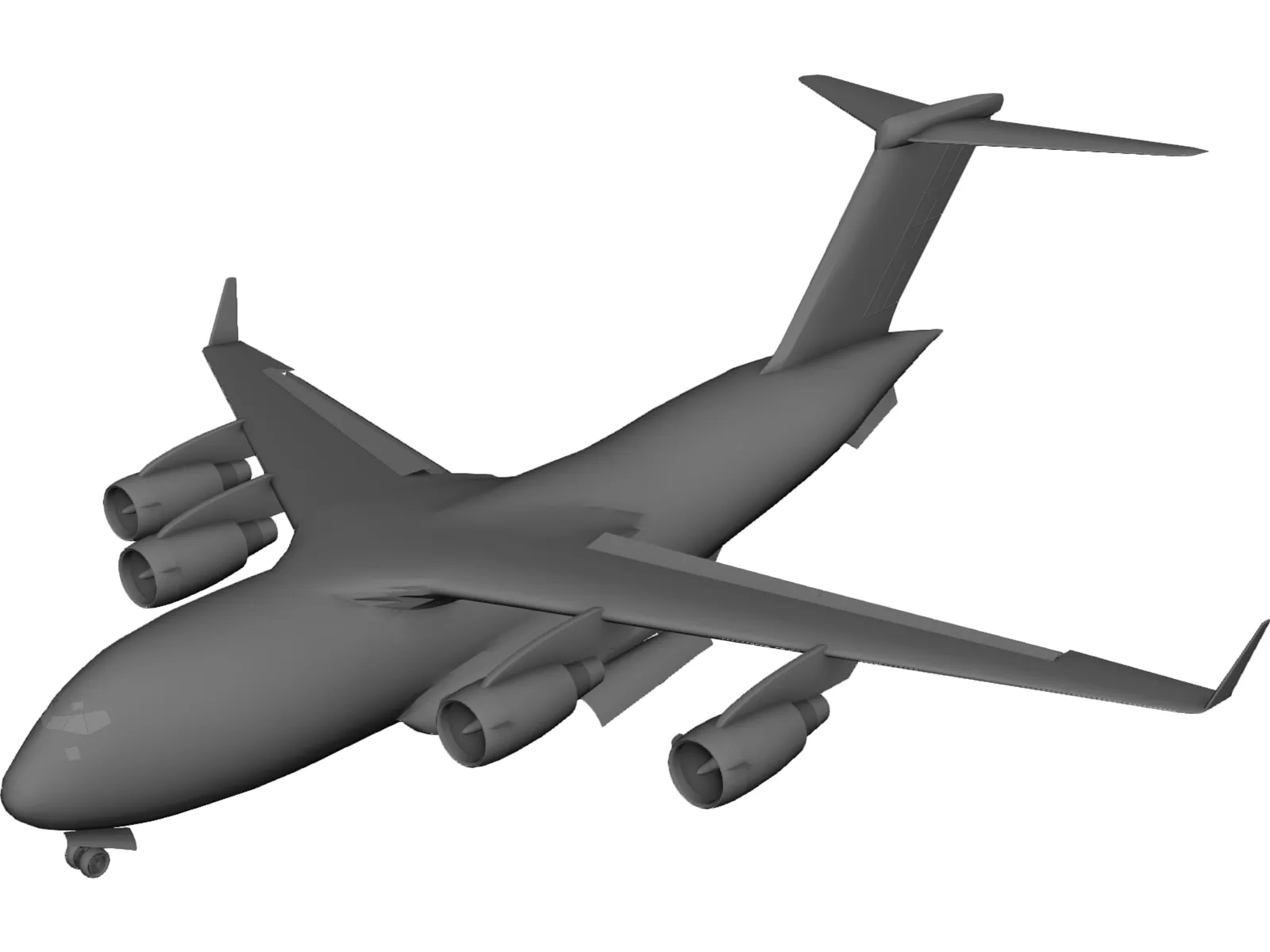 Boeing C-17 Globemaster III 3D Model main preview