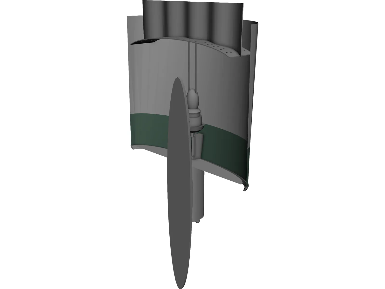 Wall Lamp 3D Model main preview