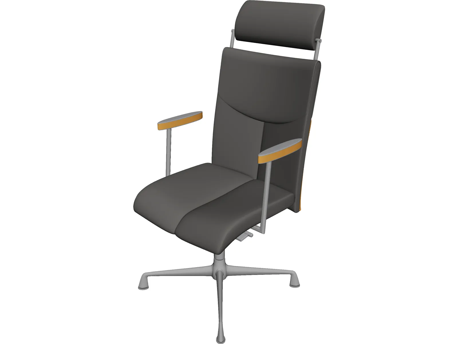 Office Chair 3D Model main preview
