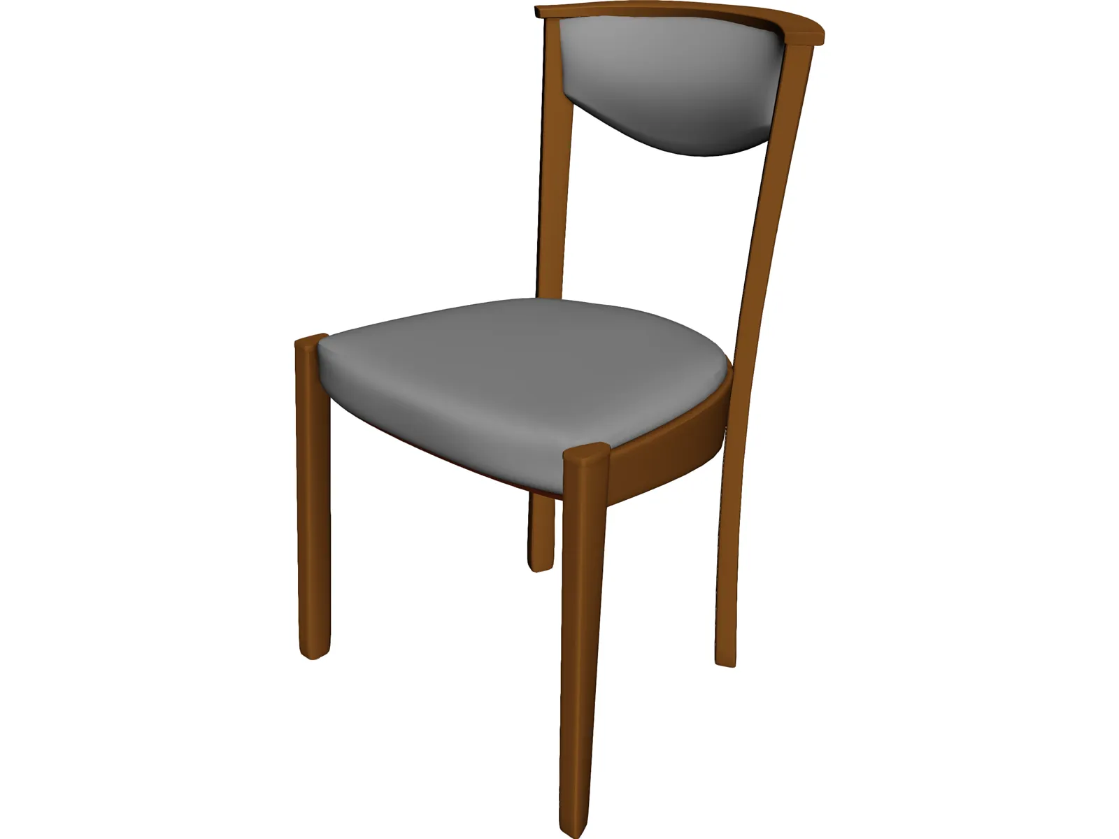 Chair Kitchen 3D Model main preview