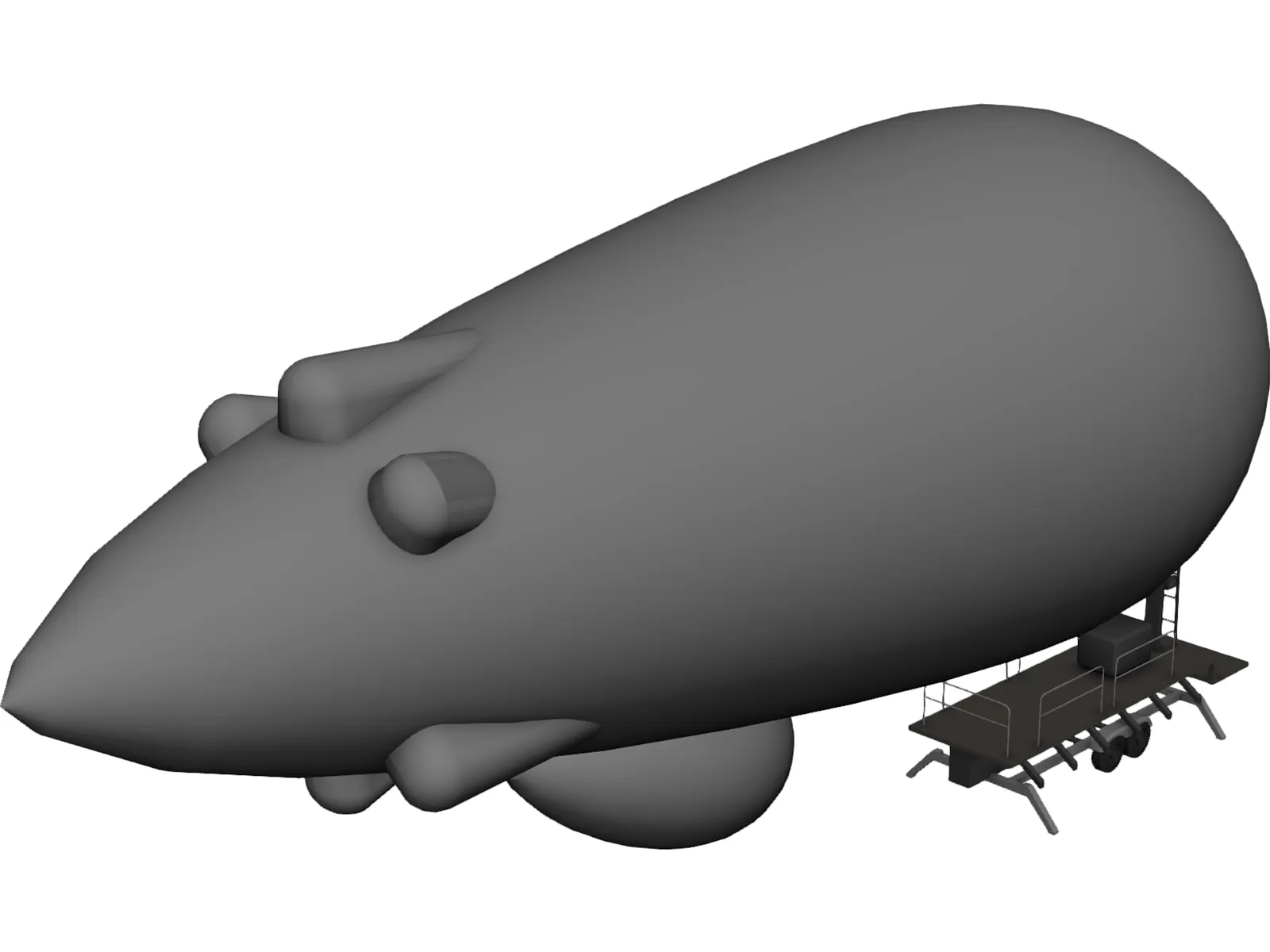 JLENS (Joint Land Attack Cruise Missile Defense System) 3D Model main preview