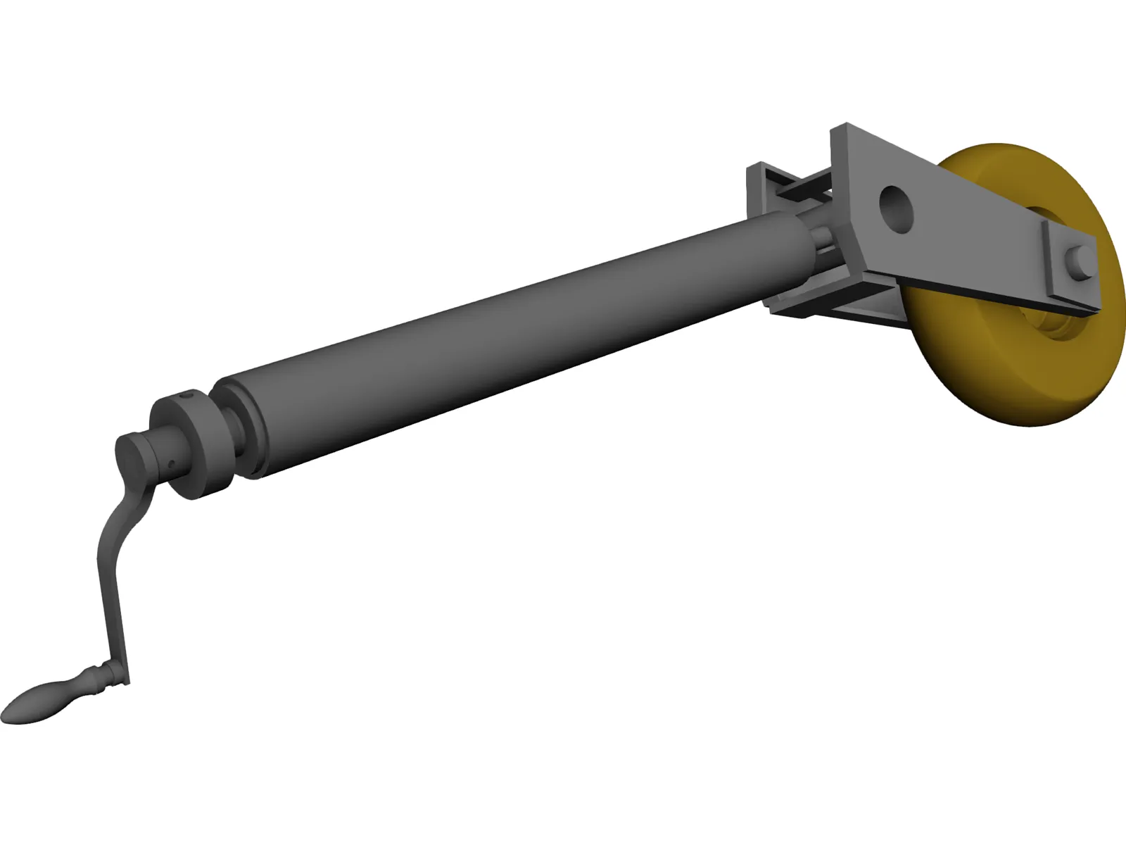 Swirlwheel 3D Model main preview
