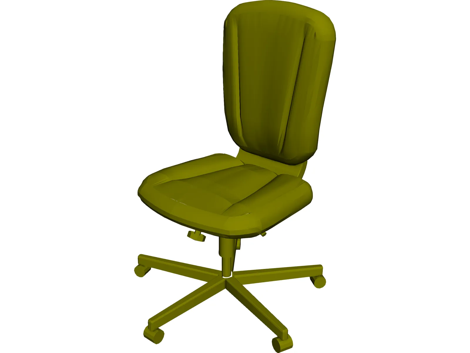 Allsteel Chair 6 3D Model main preview