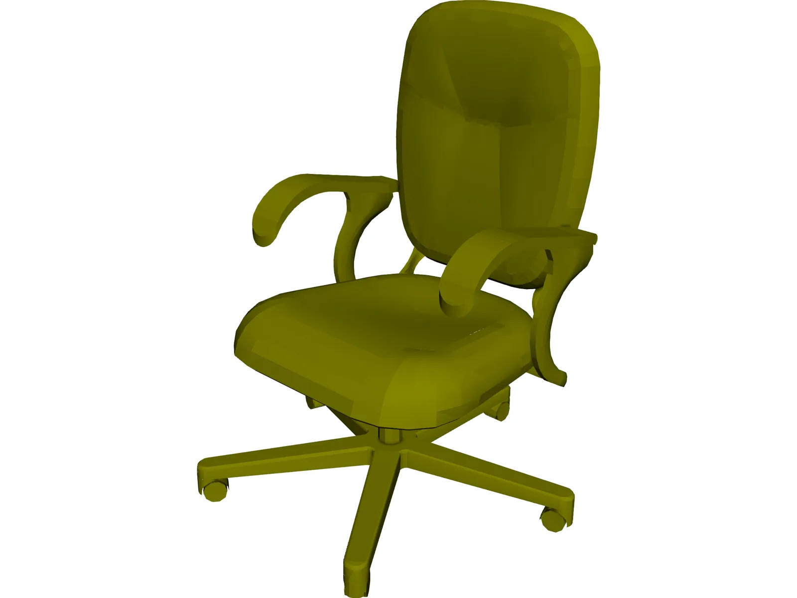 Allsteel Chair 8 3D Model main preview