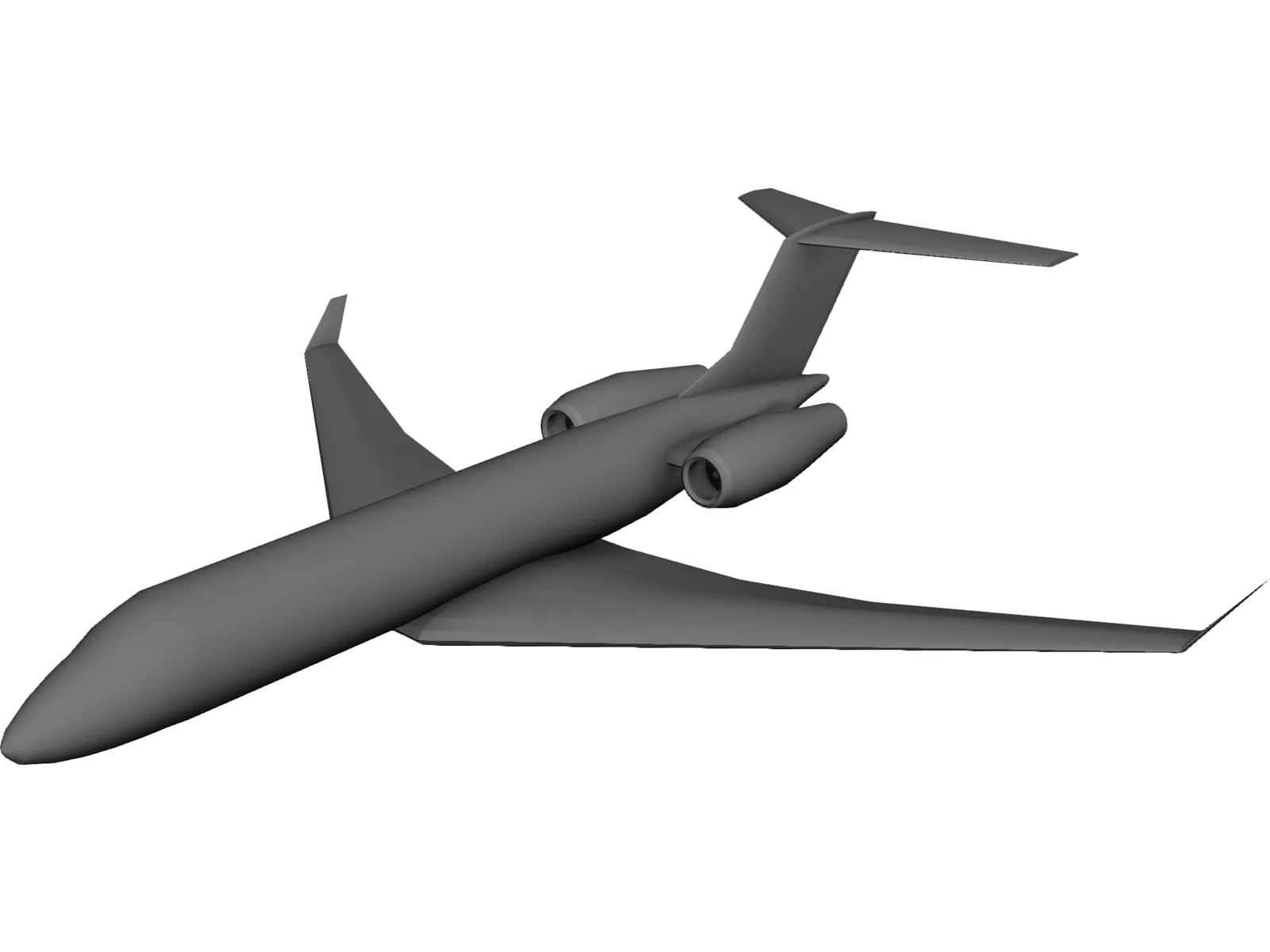 Bombardier Global Express XRS 3D Model main preview