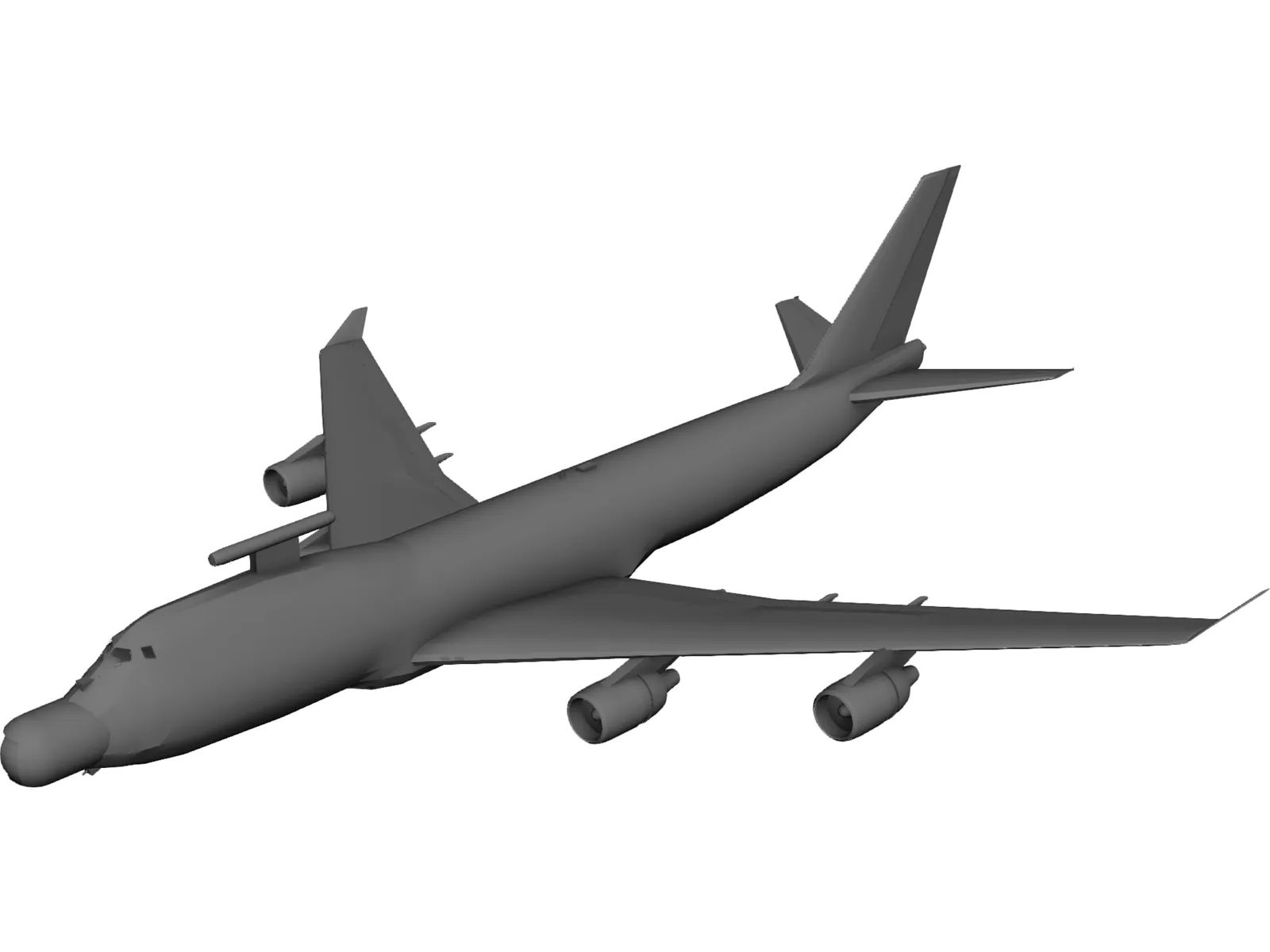 Airborne Laser 3D Model main preview
