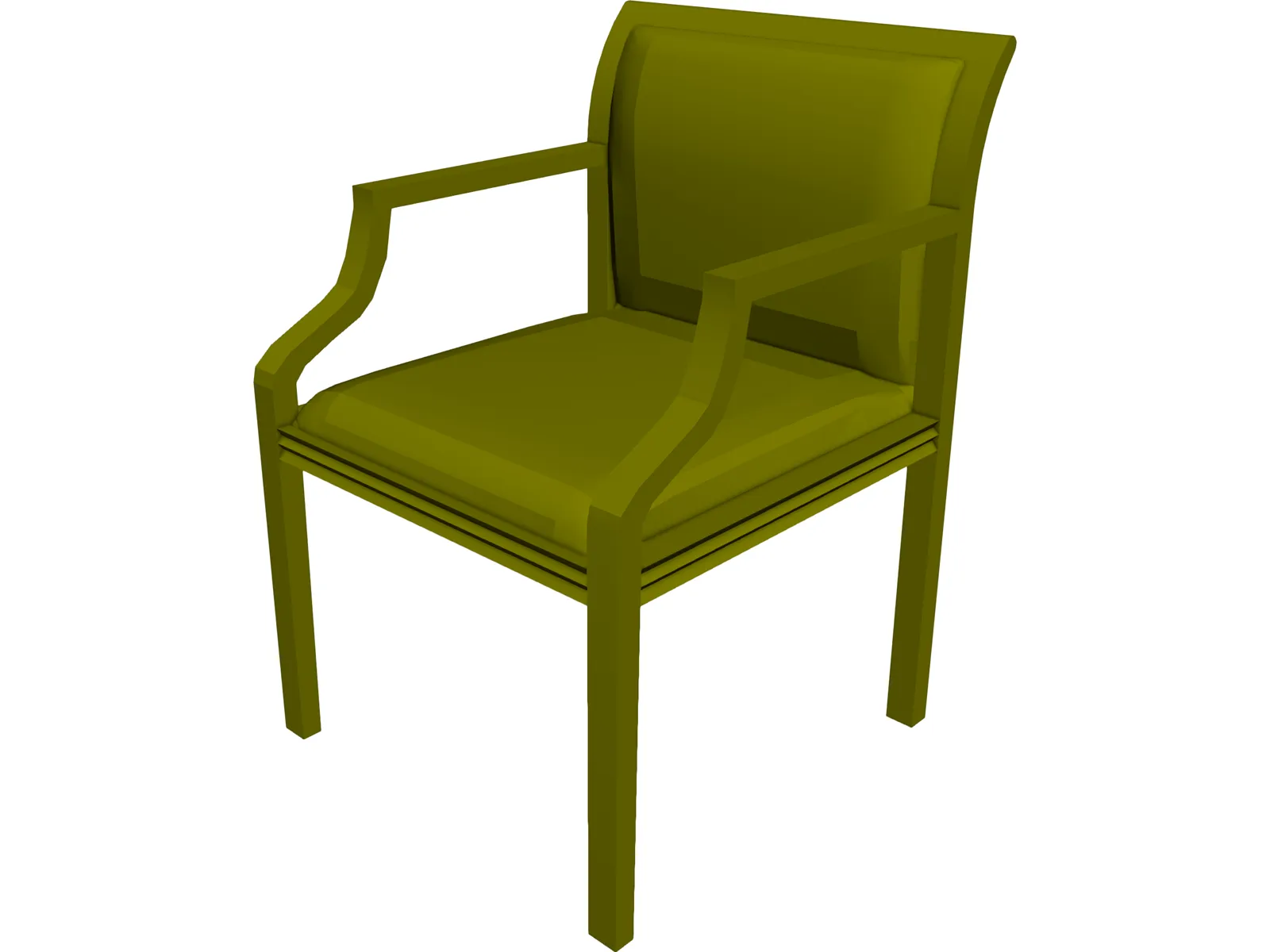 Allsteel Chair 13 3D Model main preview