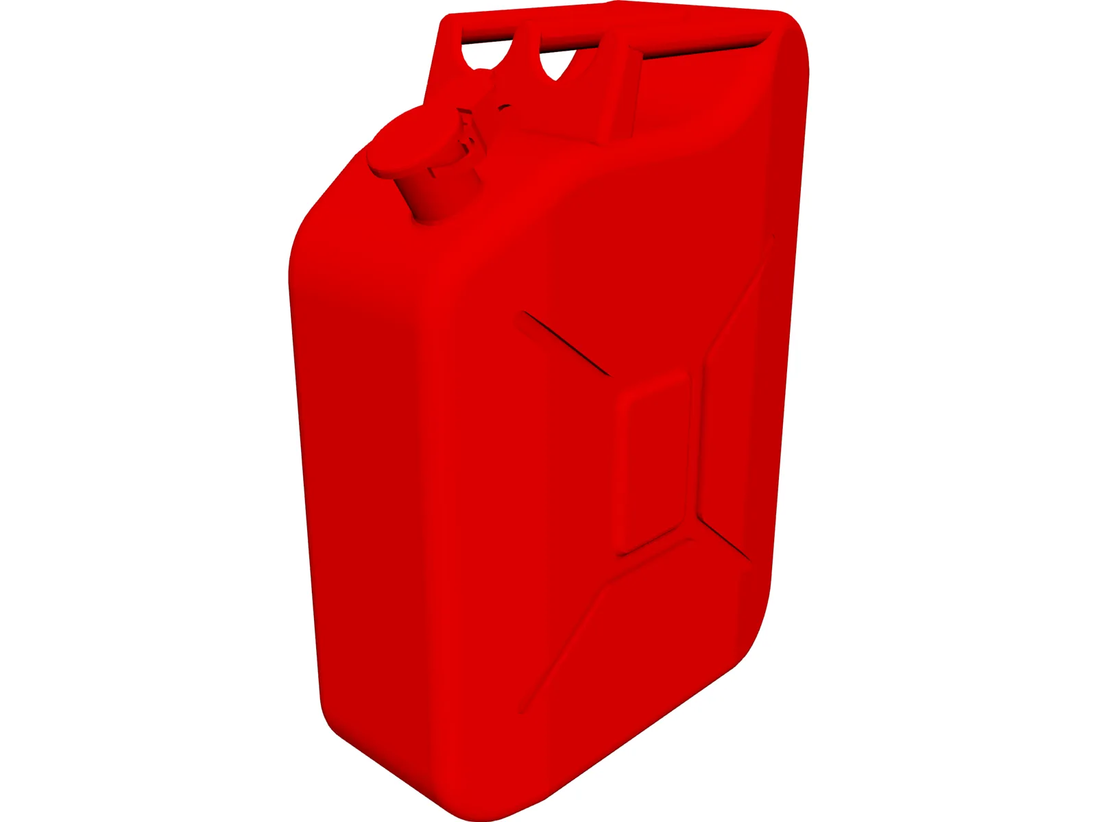 Jerrycan 3D Model main preview