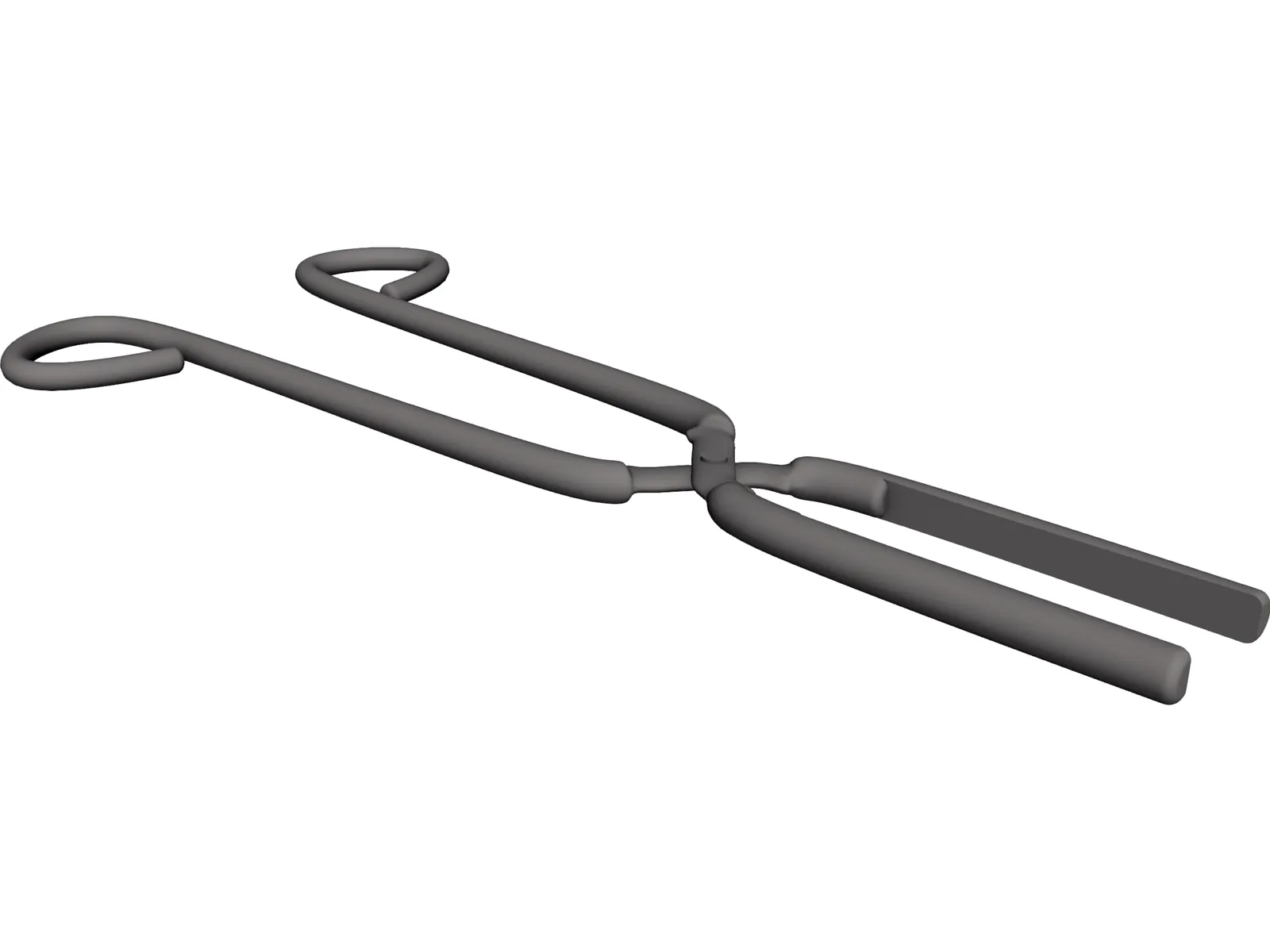 Lab Tongs 3D Model main preview