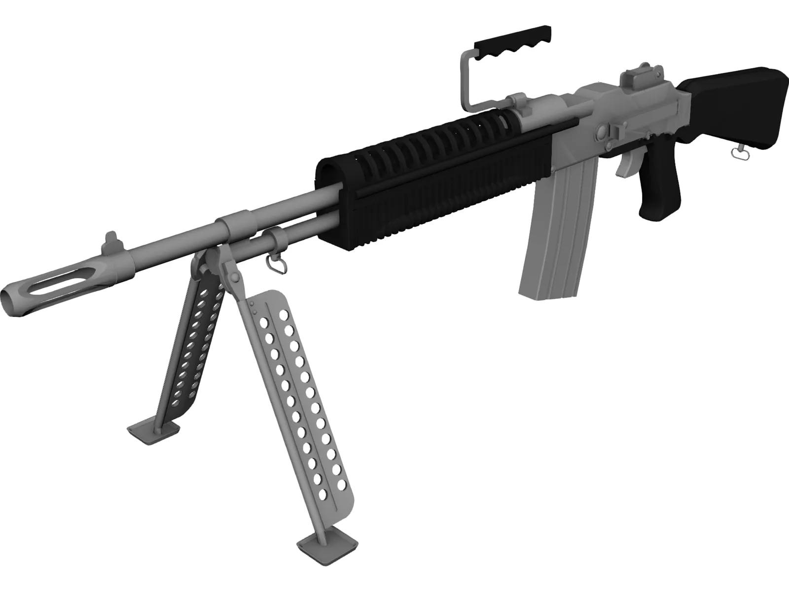 BAR Spec Ops 3D Model main preview