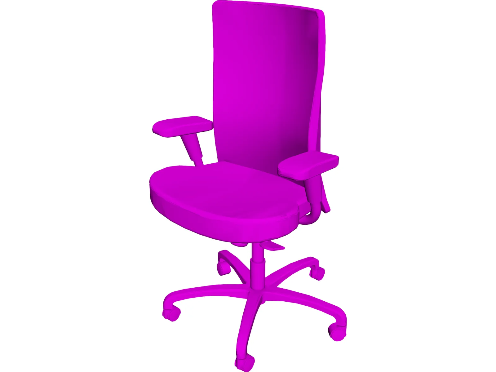 Chair 3D Model main preview