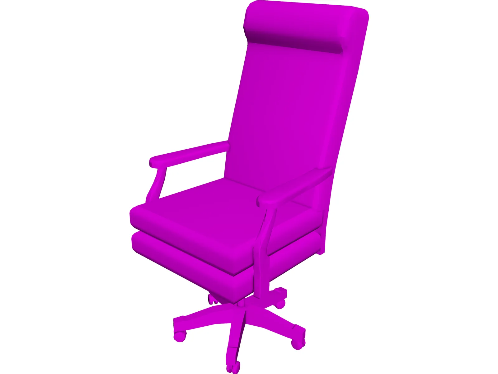 Chair 3D Model main preview