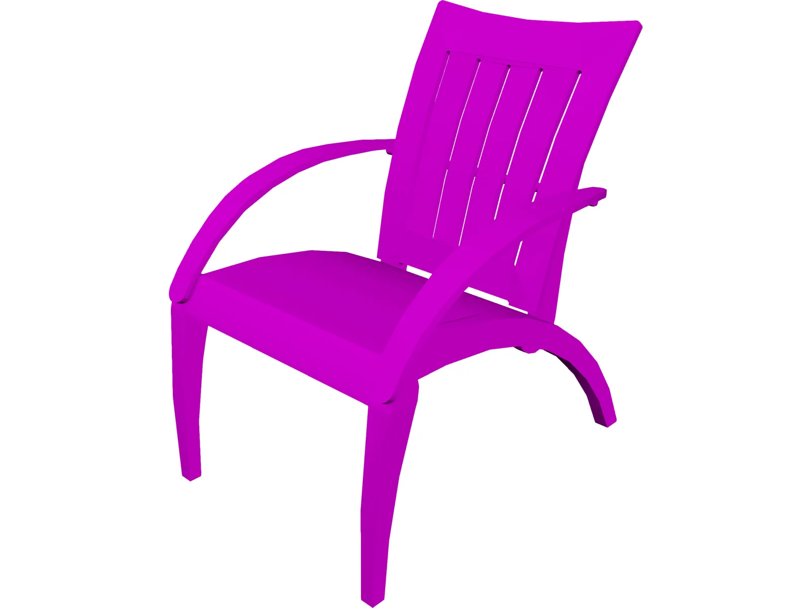 Chair 3D Model main preview