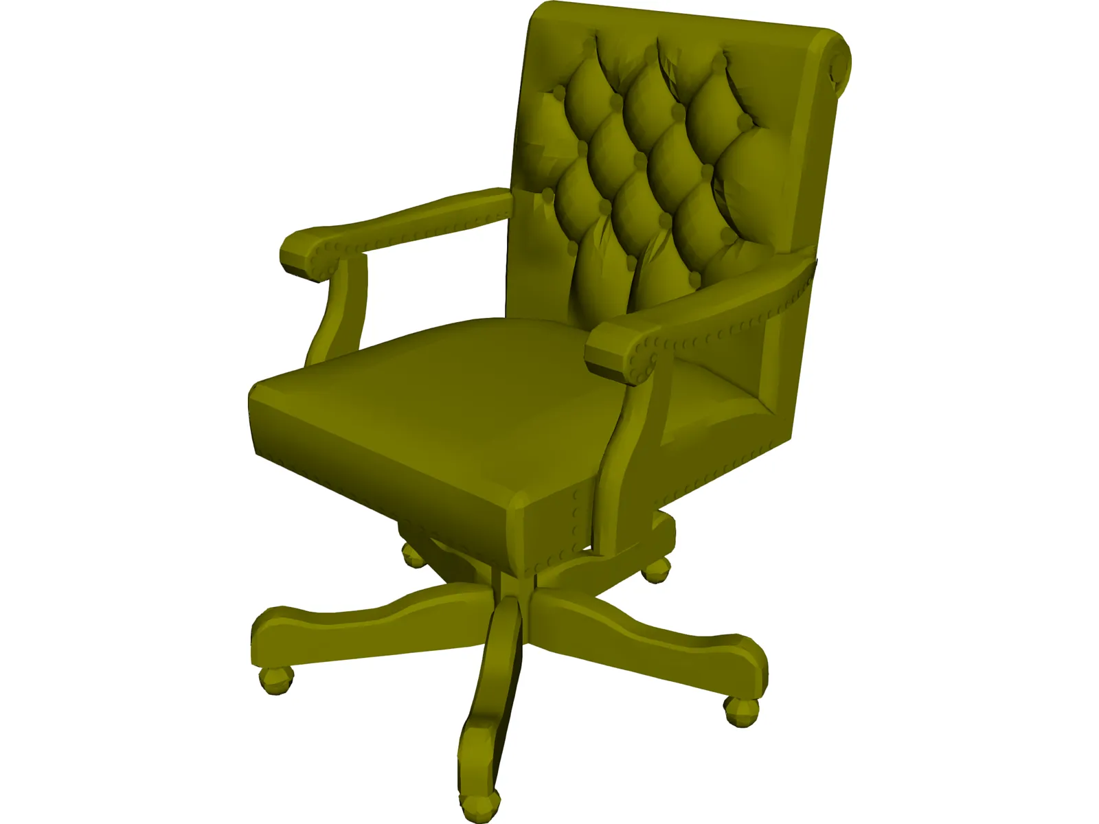Chair 3D Model main preview