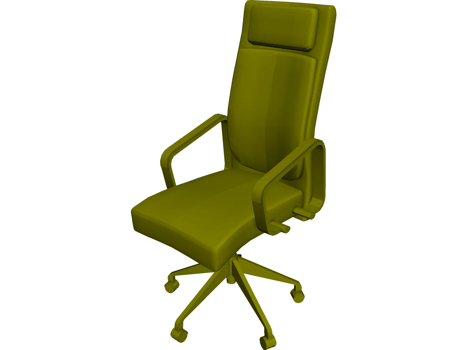 Chair 3D Model main preview