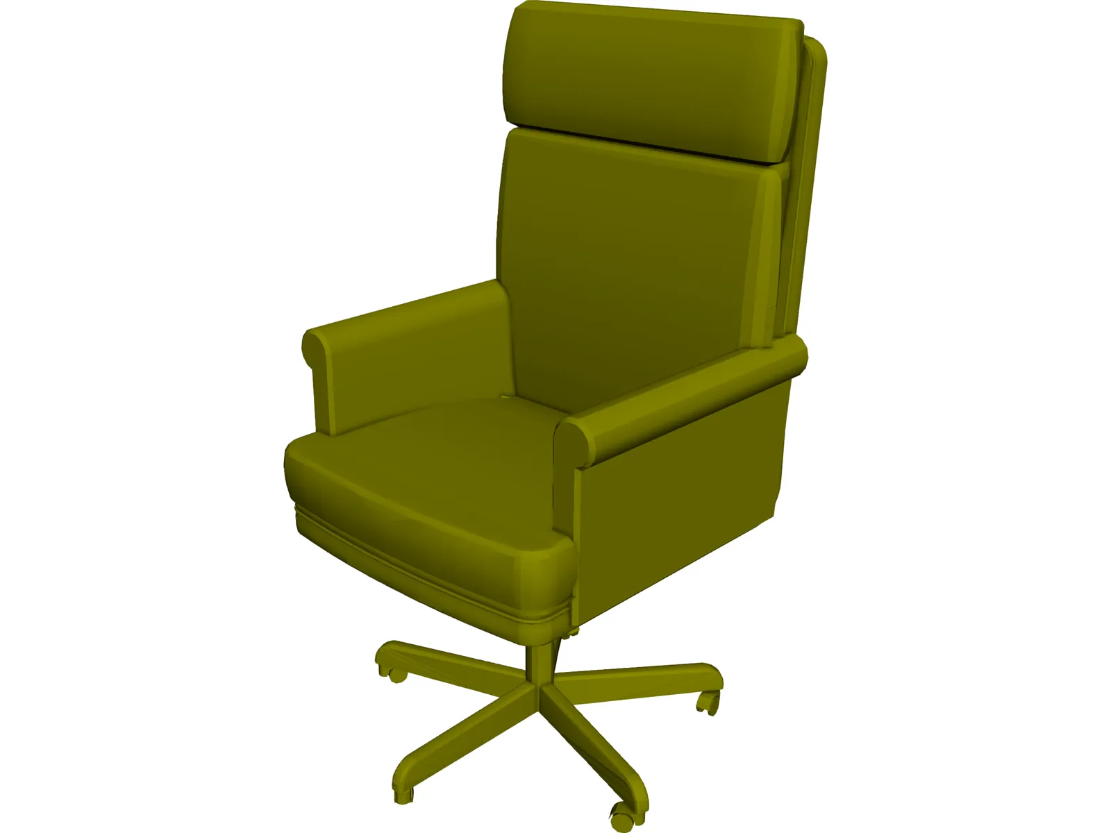 Chair 3D Model main preview