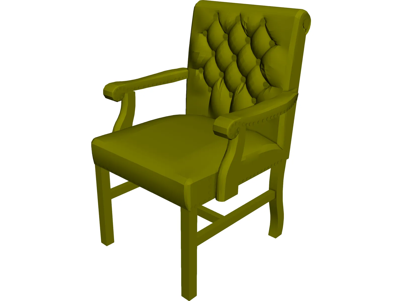 Chair 3D Model main preview