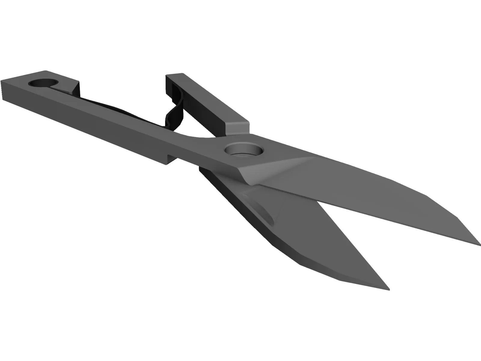 Scissors 3D Model main preview