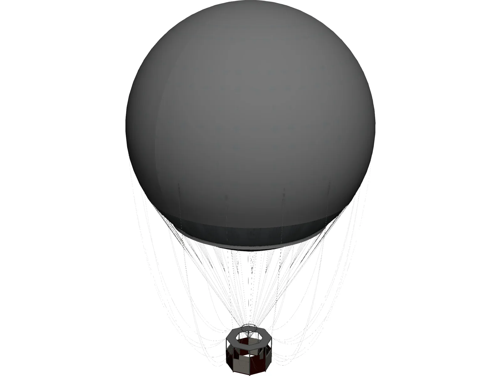 HiFly Balloon 3D Model main preview