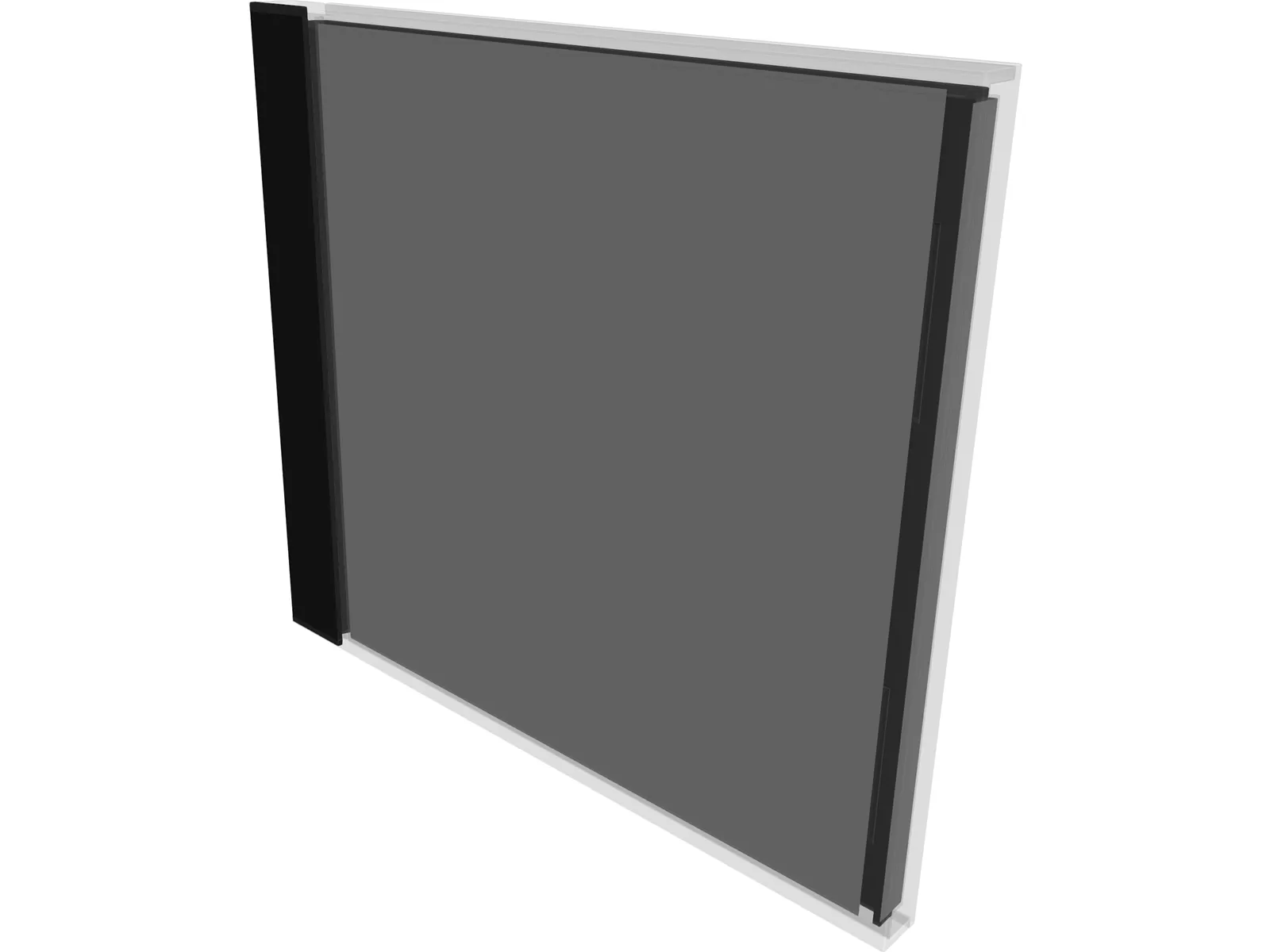 CD Case 3D Model main preview