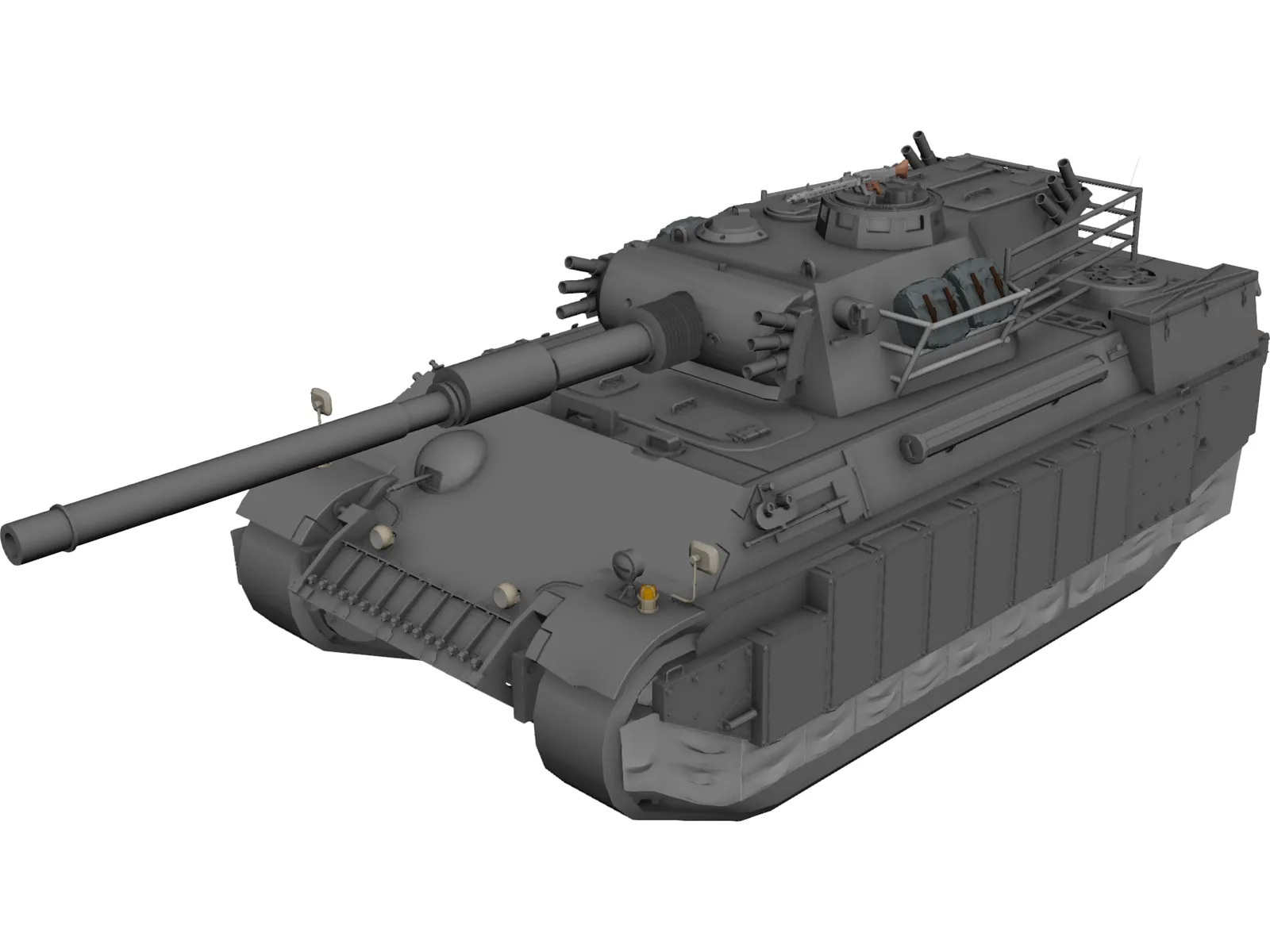 Panther 3D Model main preview