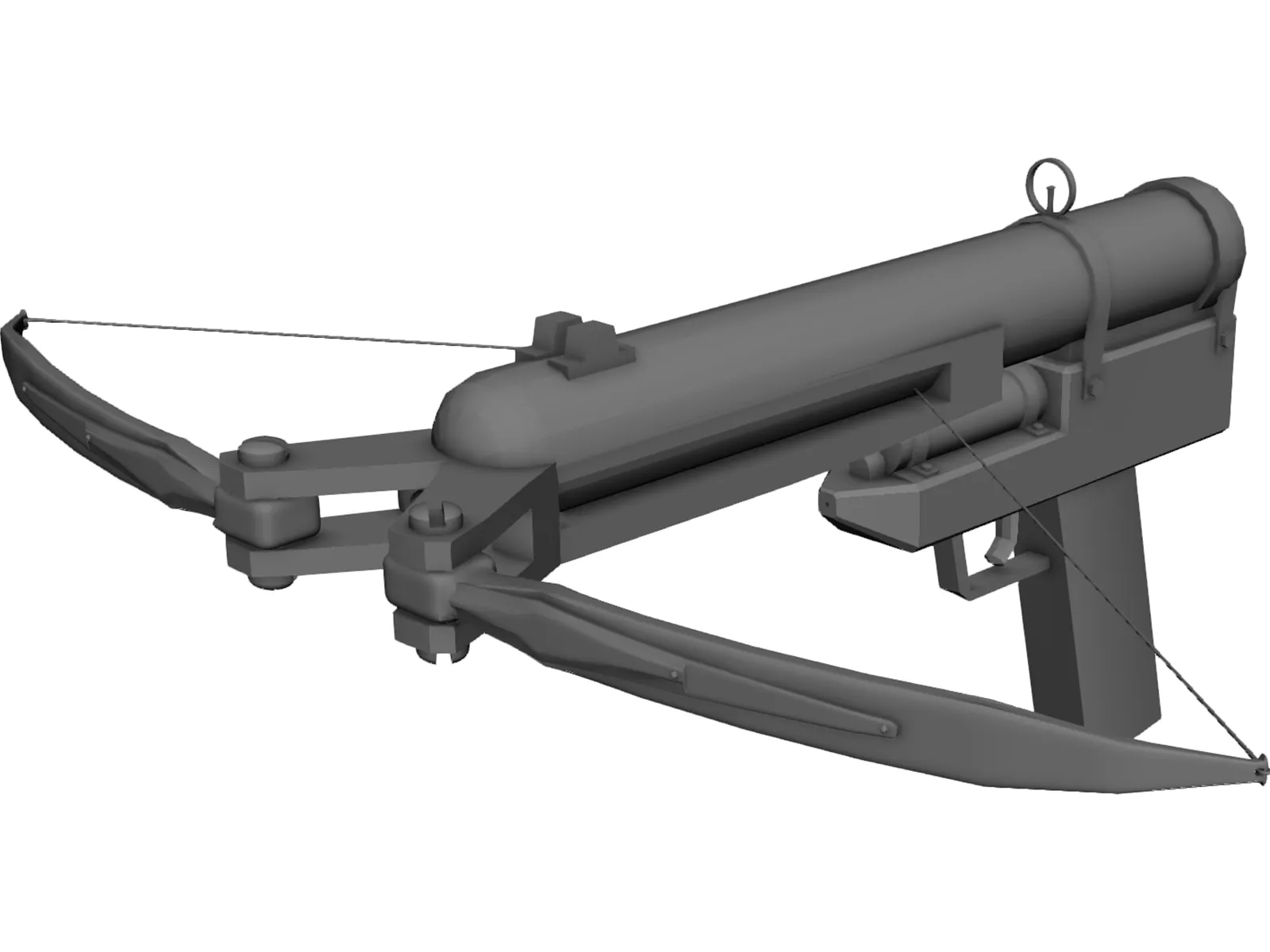 Crossbow Pistol 3D Model main preview