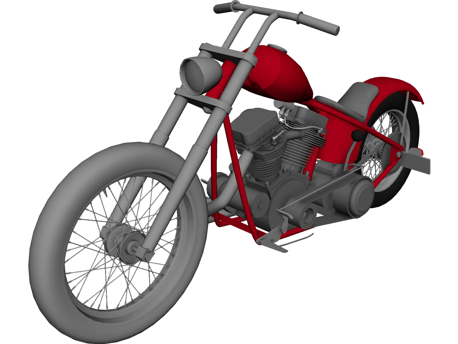 Pan Chopper 3D Model main preview