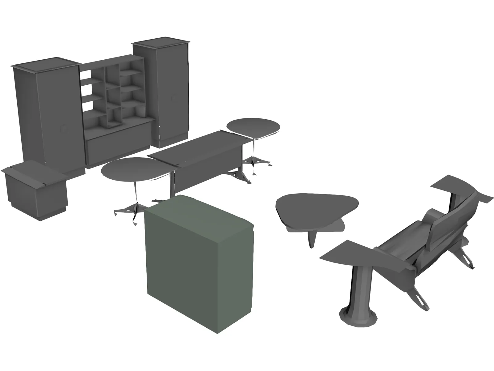 Room Interior 3D Model main preview