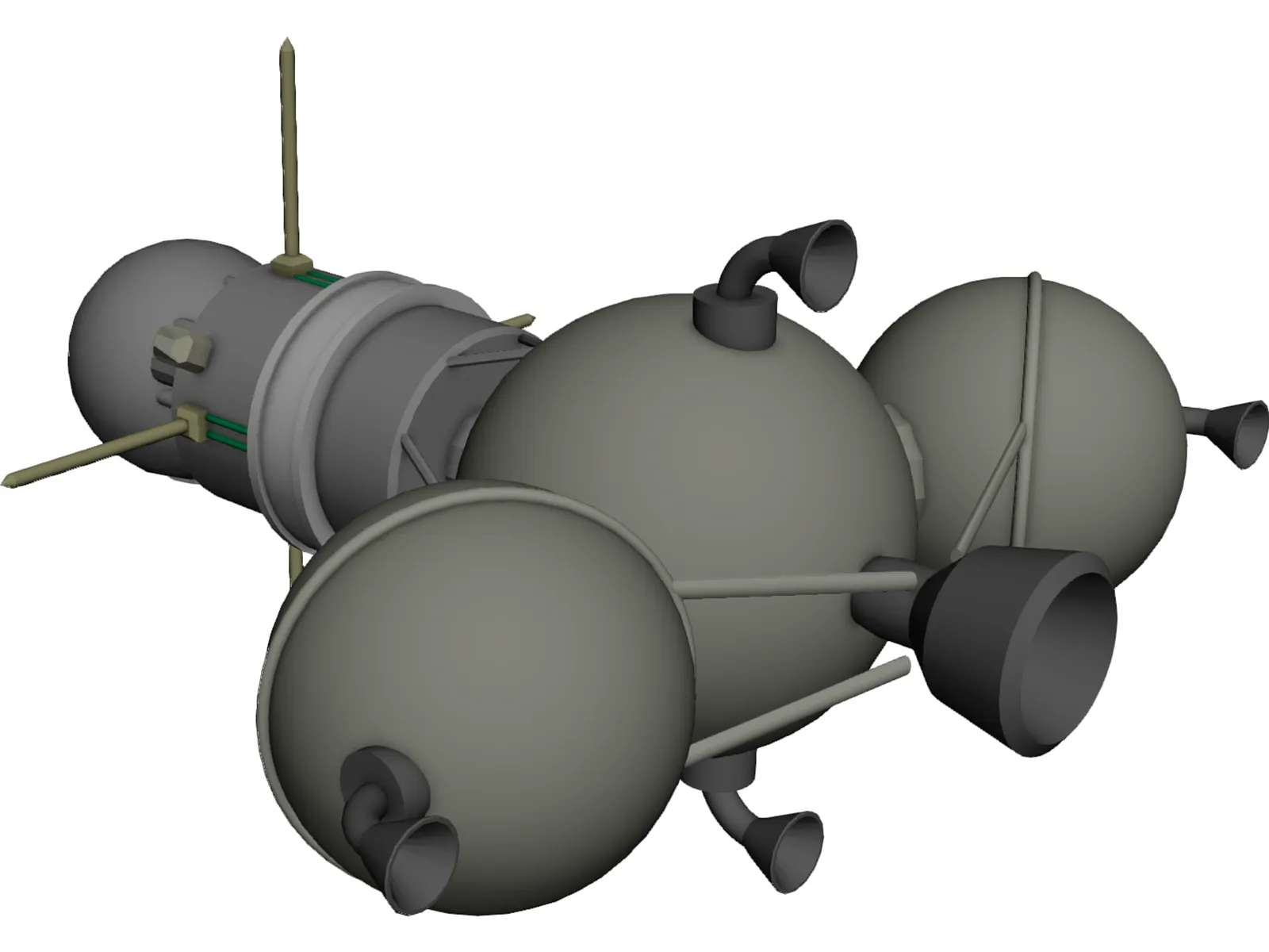 Luna 16 3D Model main preview