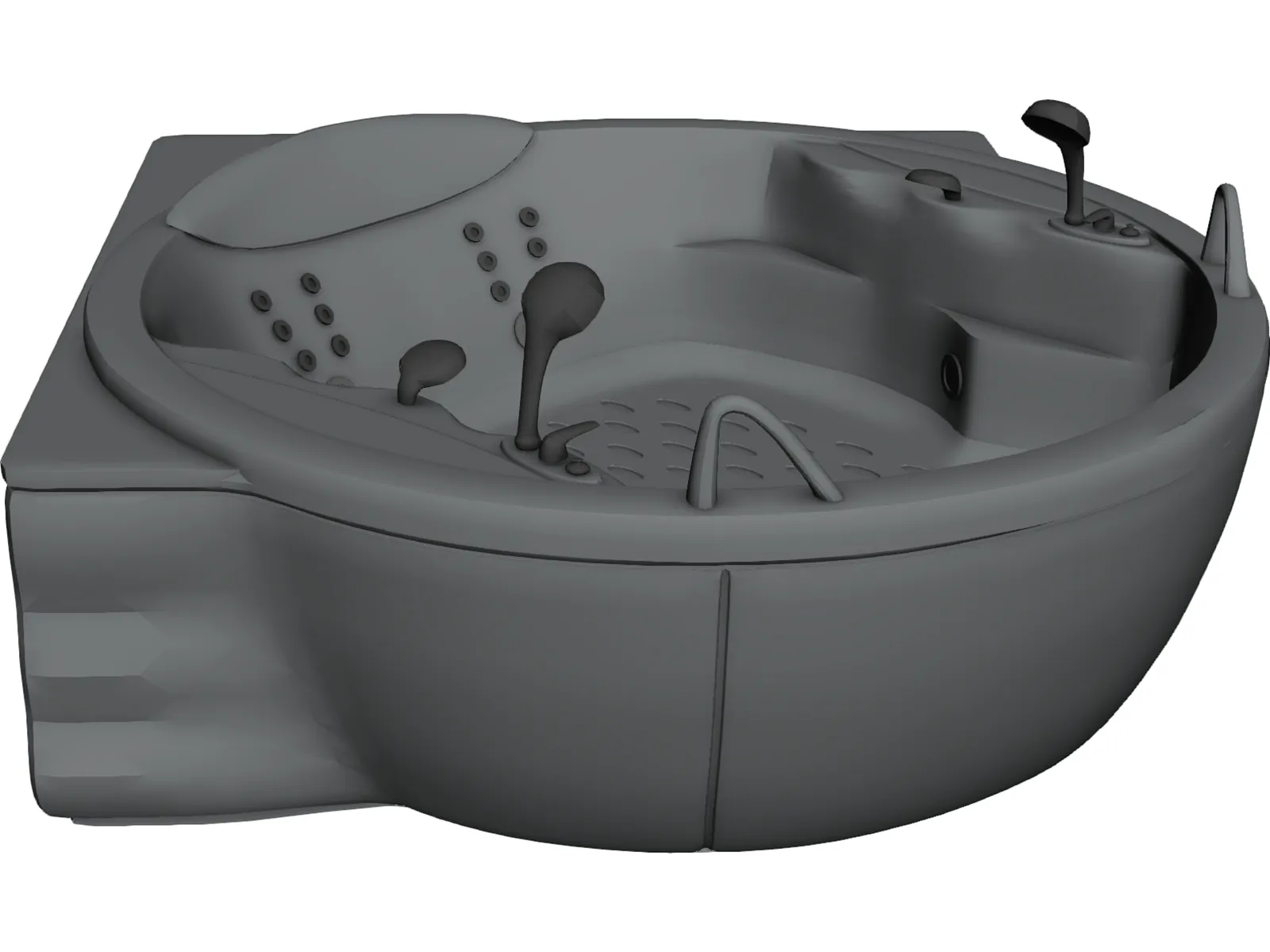 Jaccuzzi 3D Model main preview