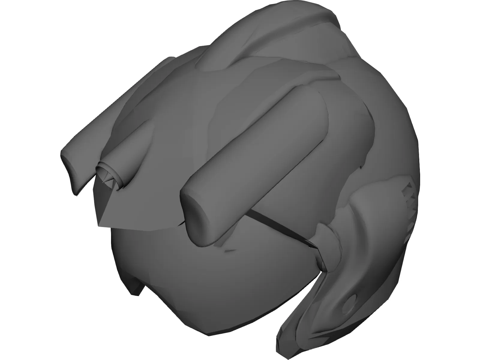 JSF Helmet 3D Model main preview
