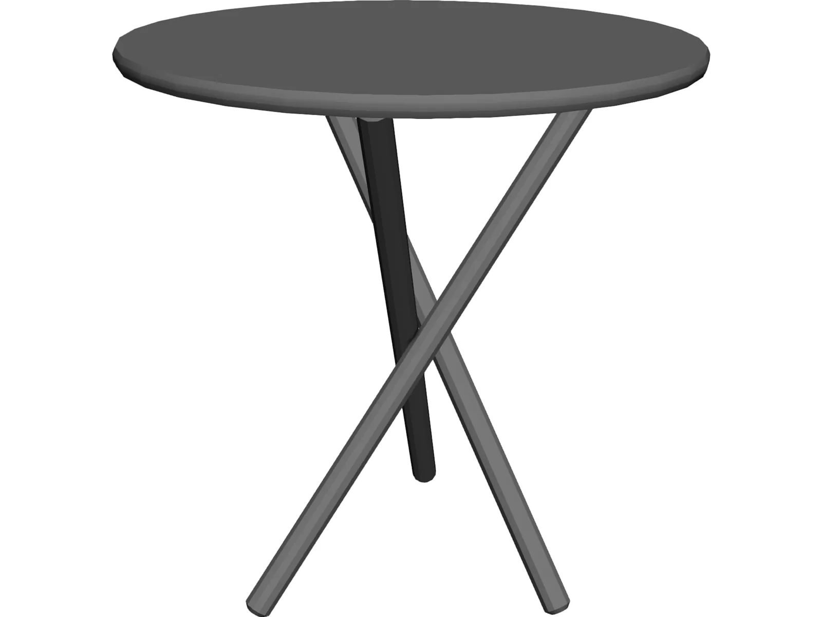 Tripod Table Jabrun 3D Model main preview