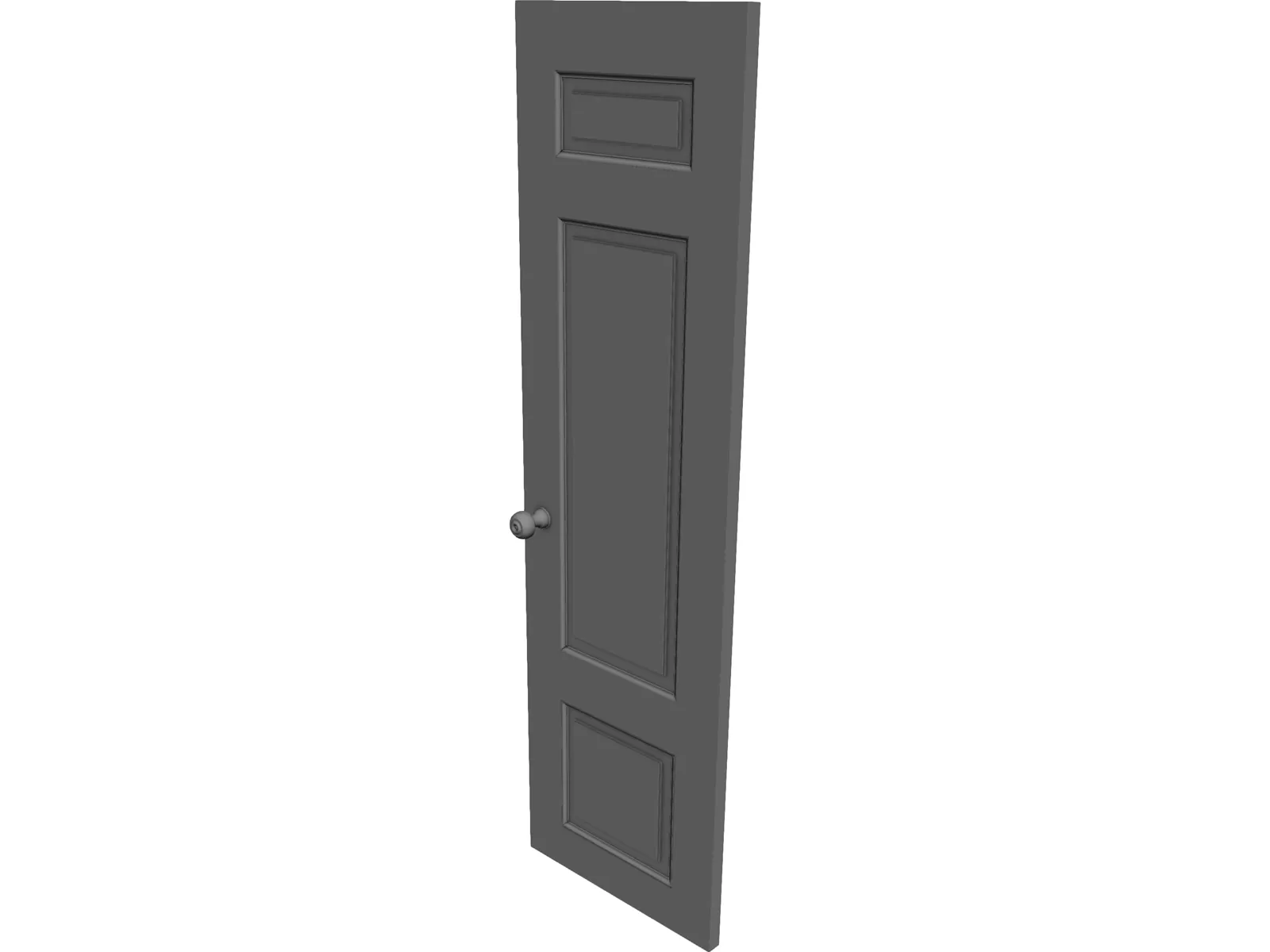 Door Jabrun 3D Model main preview