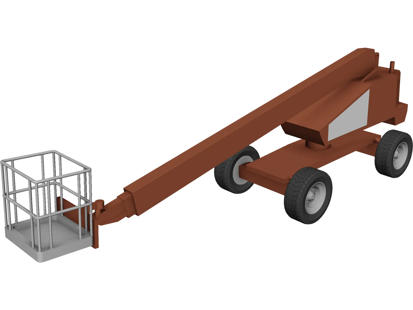 Snorkelift Man-Lift 3D Model main preview