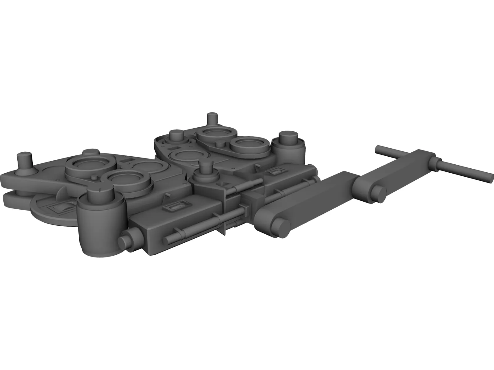 Phoropter 3D Model main preview