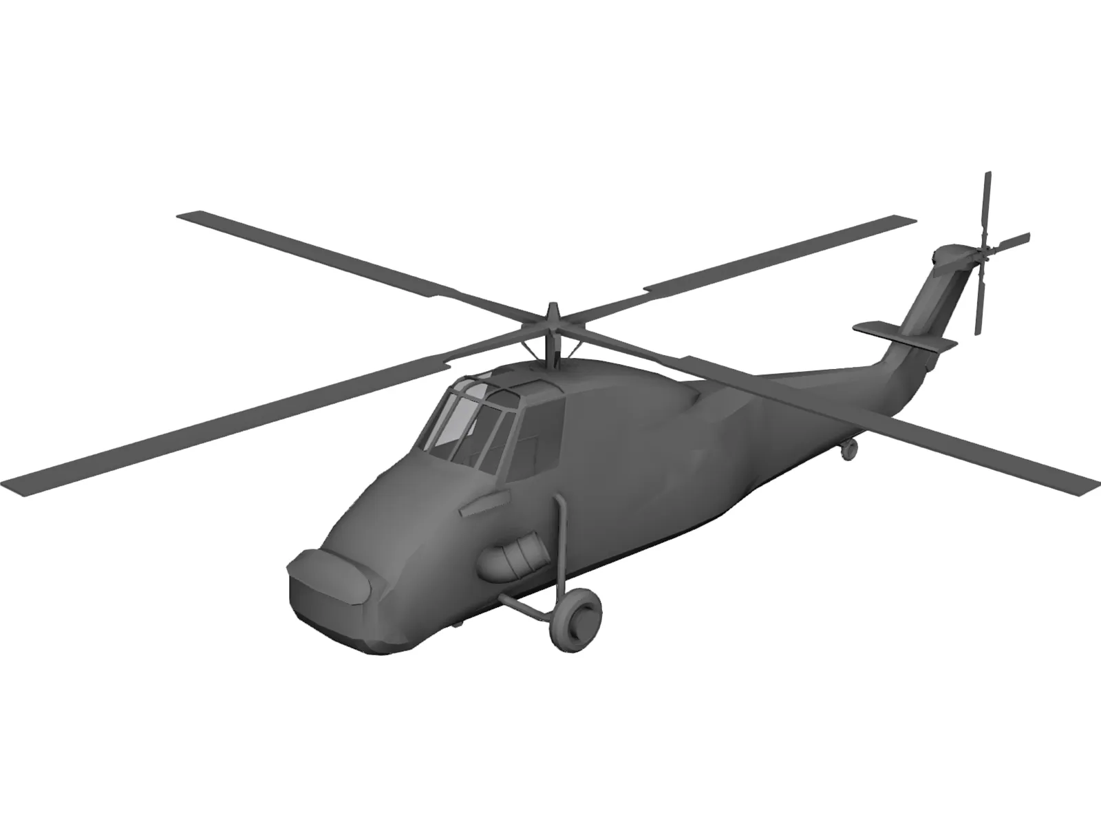 Westland Wessex 3D Model main preview