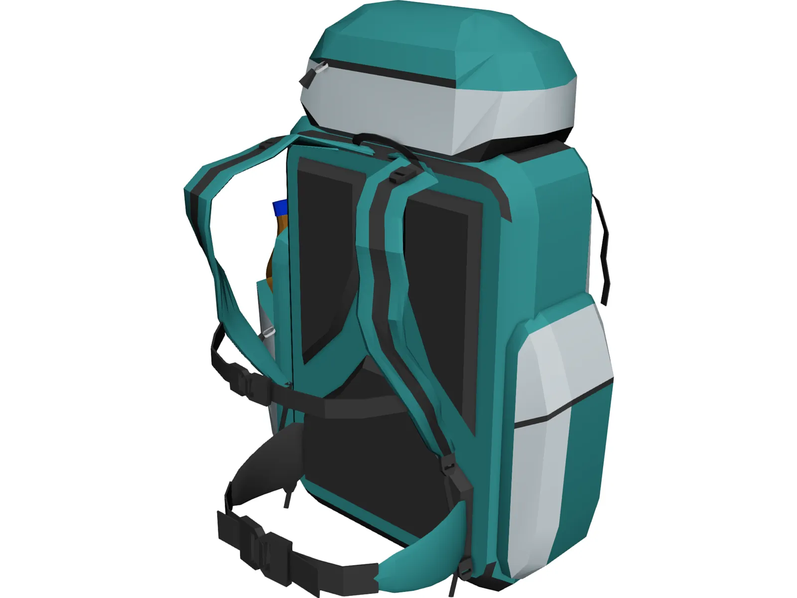 Nova Tour Bag (Large For Tourists And Outdoors) 3D Model main preview
