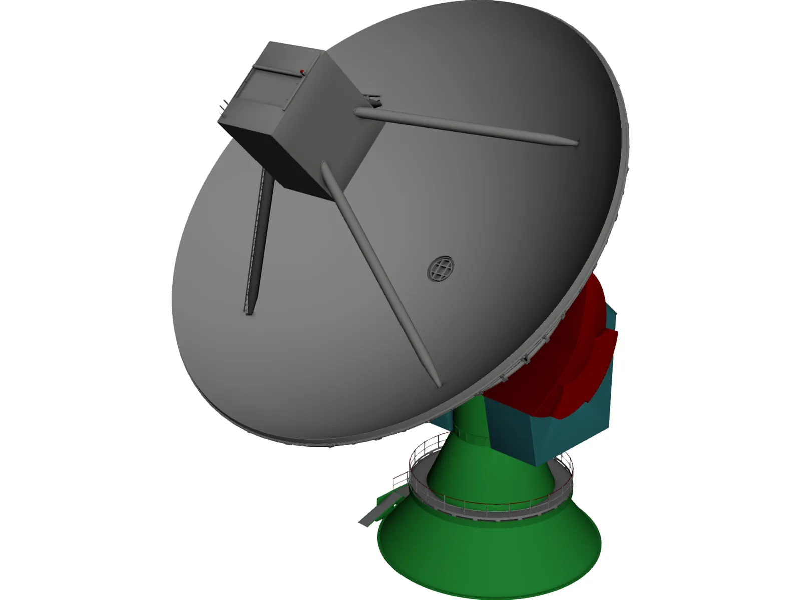 Cosmo Aerial 3D Model main preview