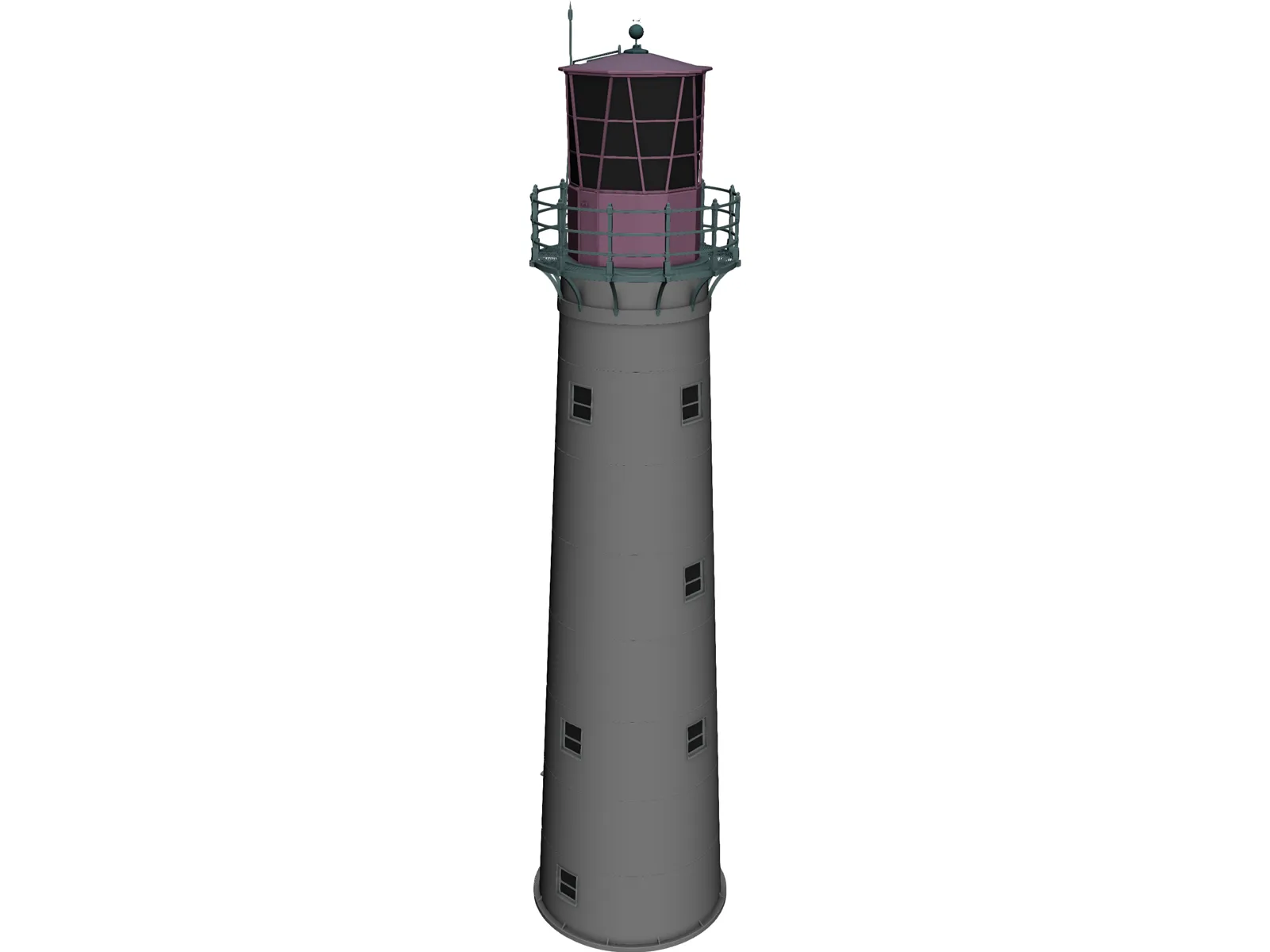 Beacon 3D Model main preview