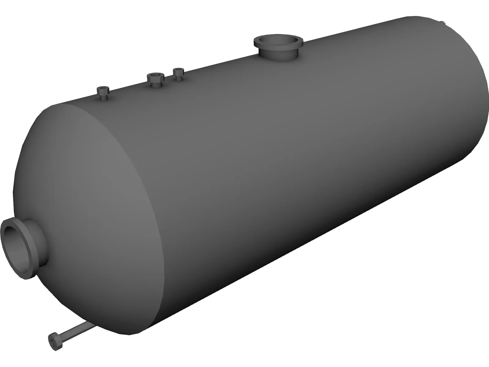 Tank 3D Model main preview