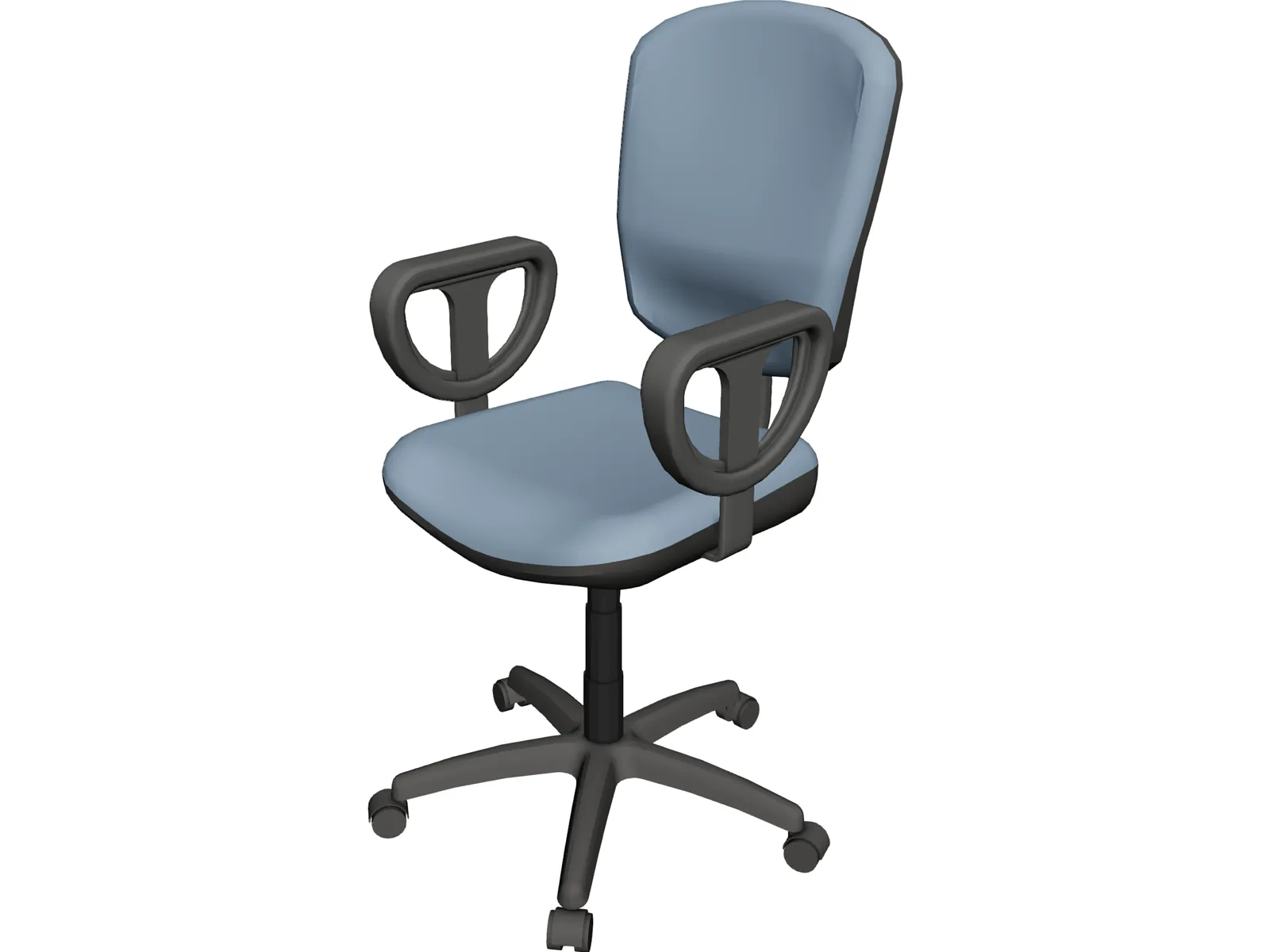 Armchair 3D Model main preview