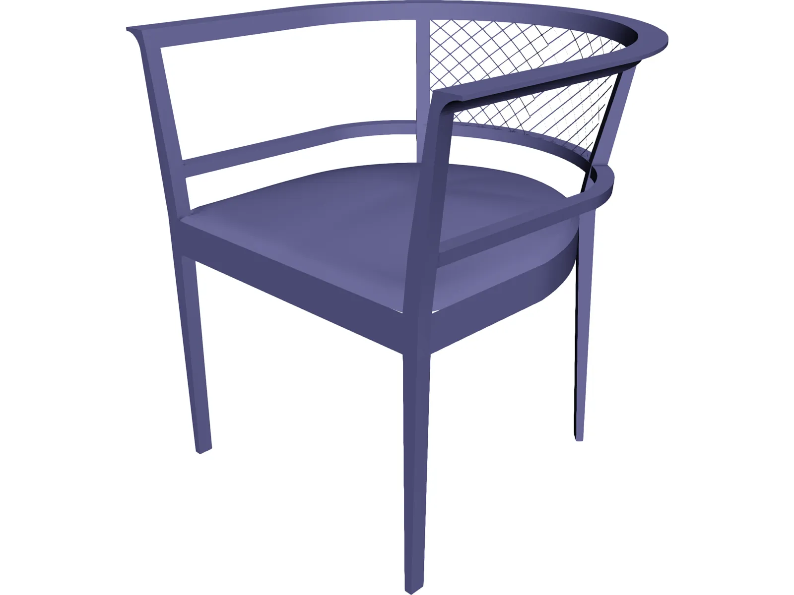 Chair S3D-1117 3D Model main preview
